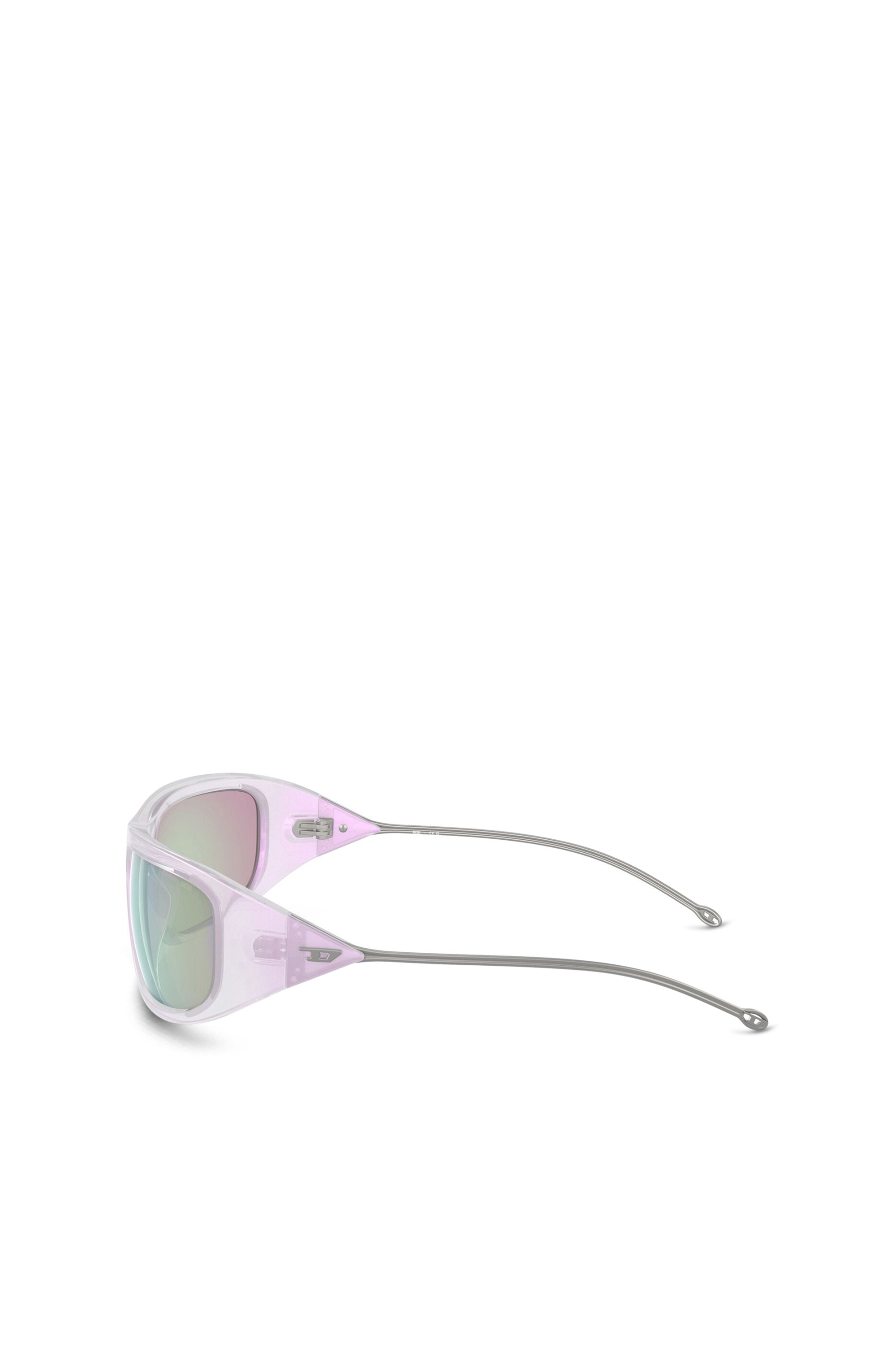 Diesel - 0DL3001 SIZE 61, Unisex's Wraparound style sunglasses in Bubble - 2