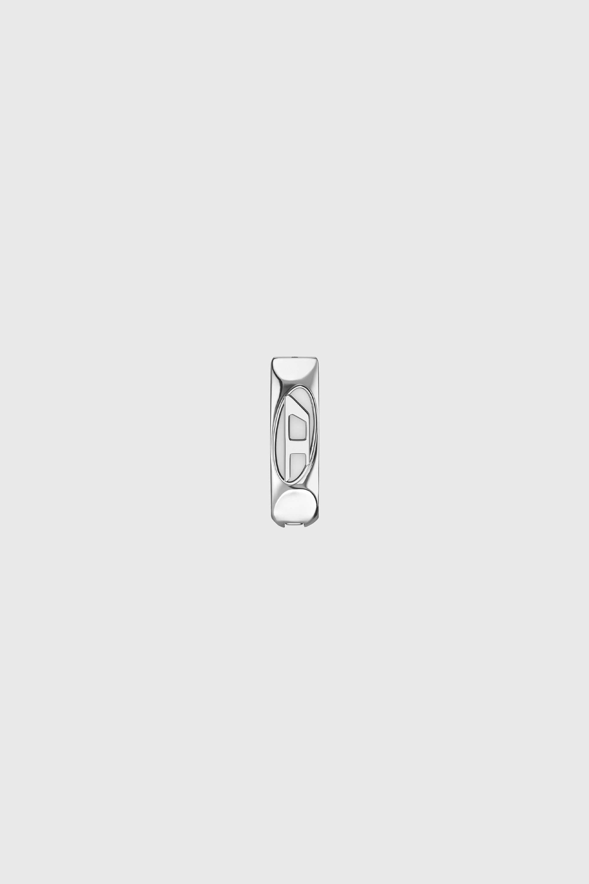 Diesel - DX1692040 JEWELLERY, Unisex's Stainless steel single hoop earring in Silver - 1