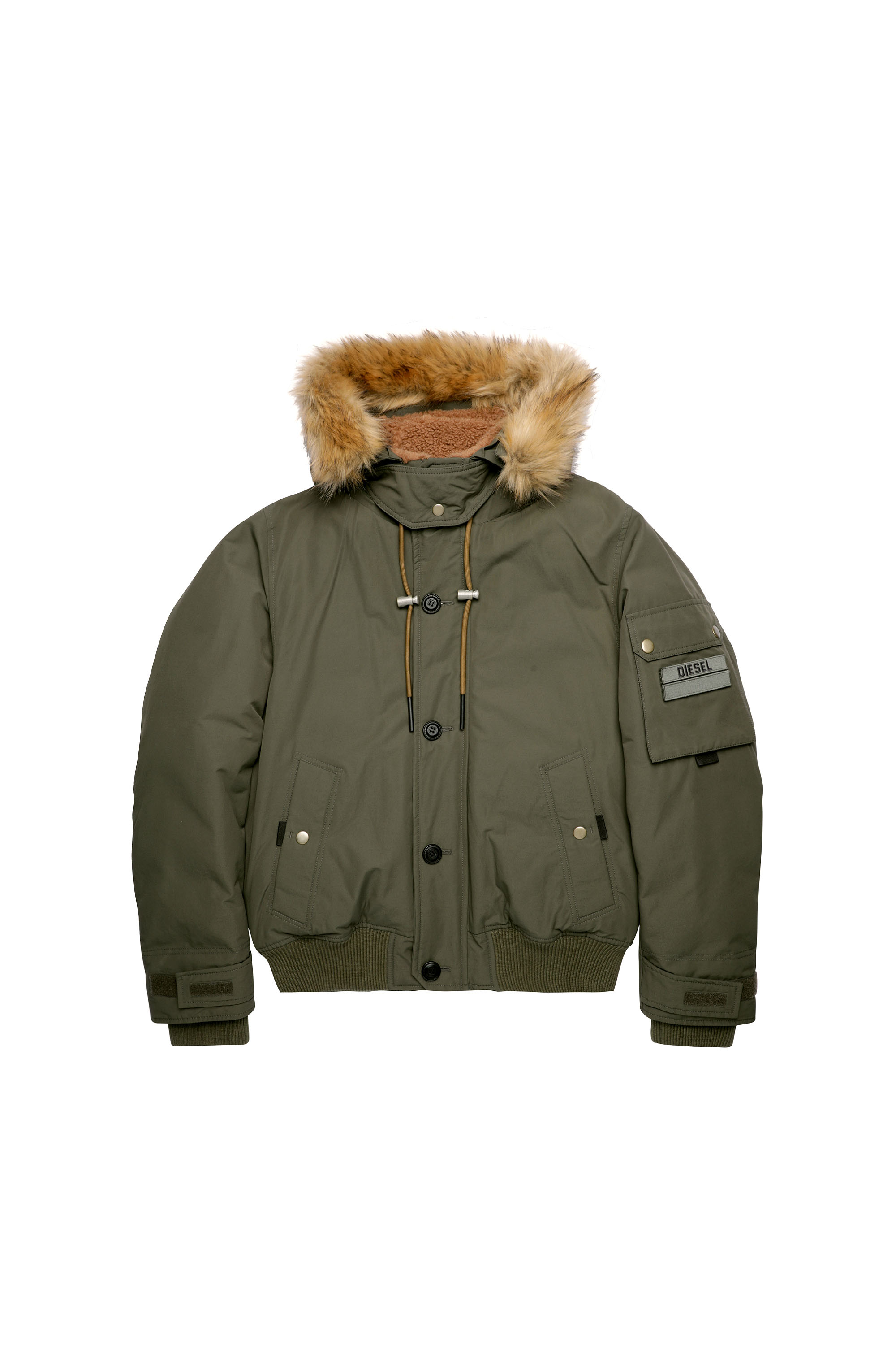 W-JAME-21, Military Green - Winter Jackets