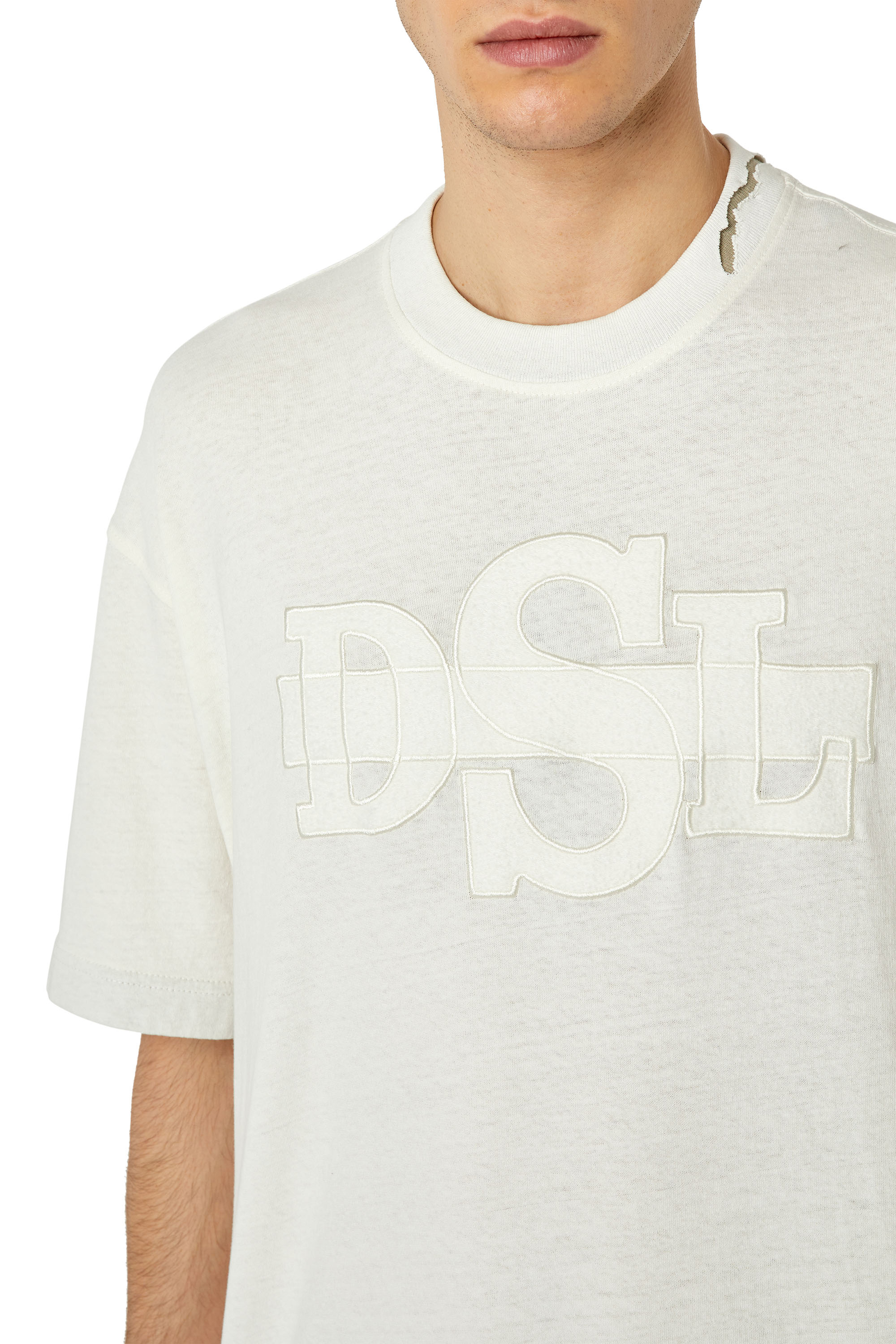 Diesel - T-WASHROT, White - Image 4