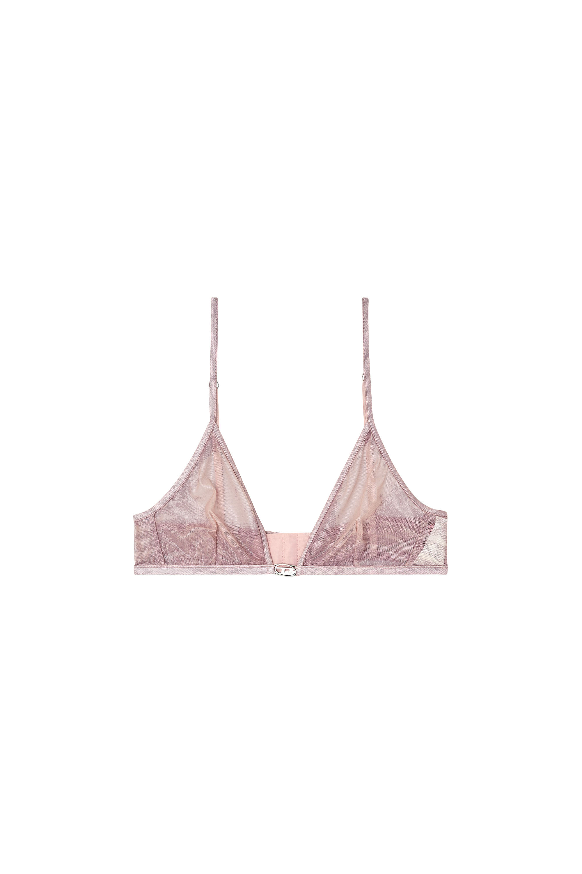 Diesel - LUNA-GFT, Woman's Triangle nylon bra in Pink - 3