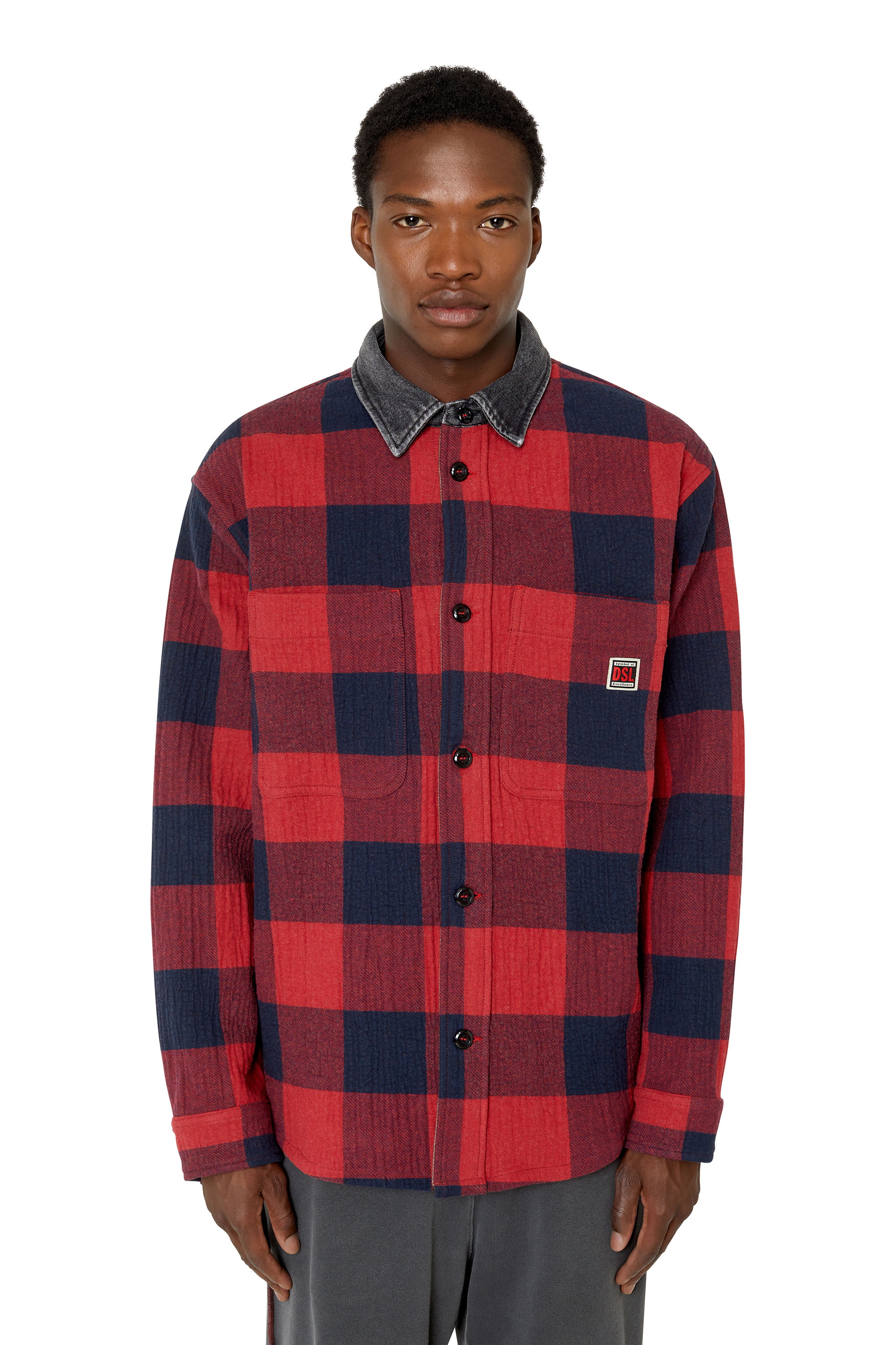 Diesel - S-NAUMAN, Black/Red - Image 1