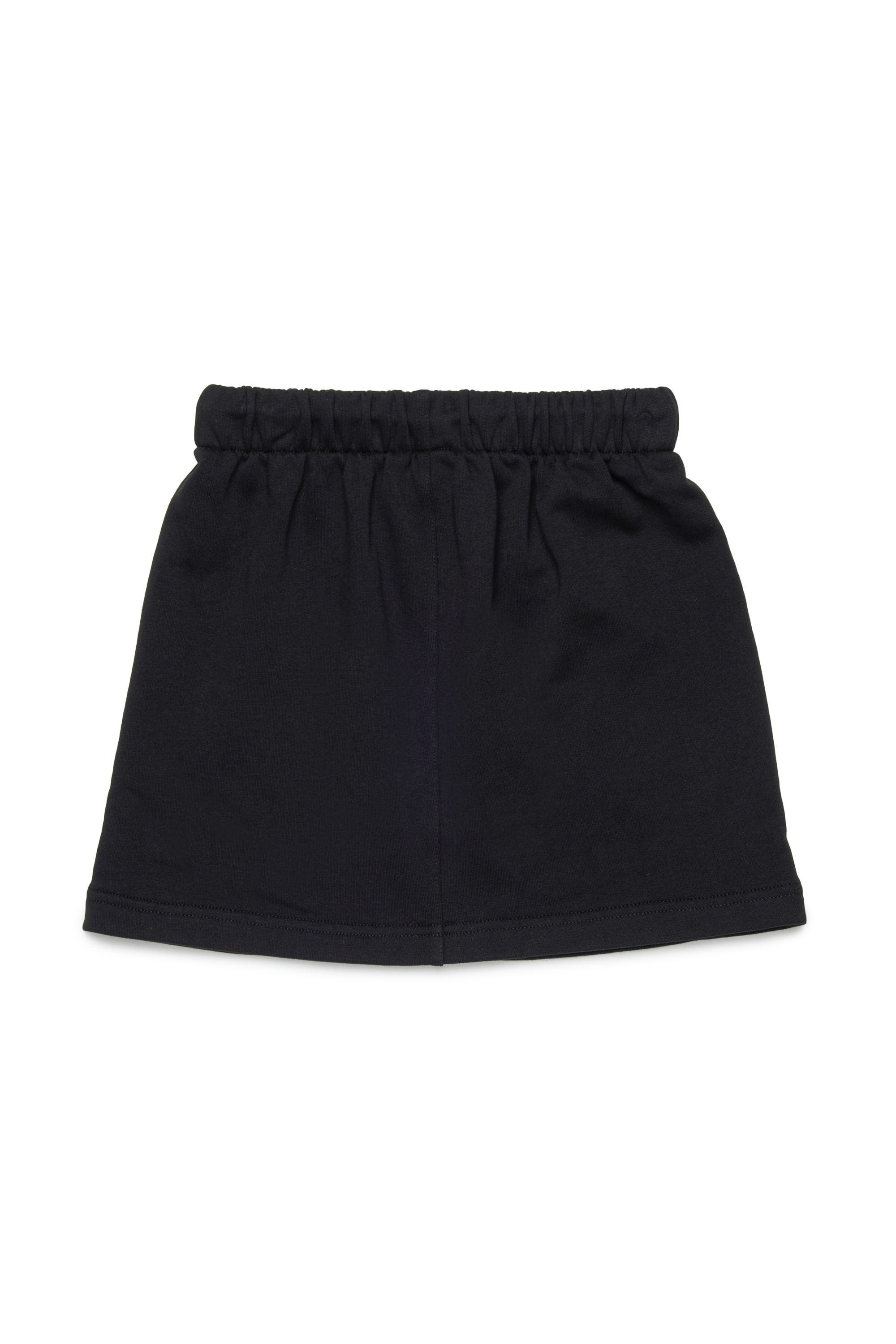 Diesel - GOSPY, Woman's Mini skirt with cut-out Oval D logo in Black - 2