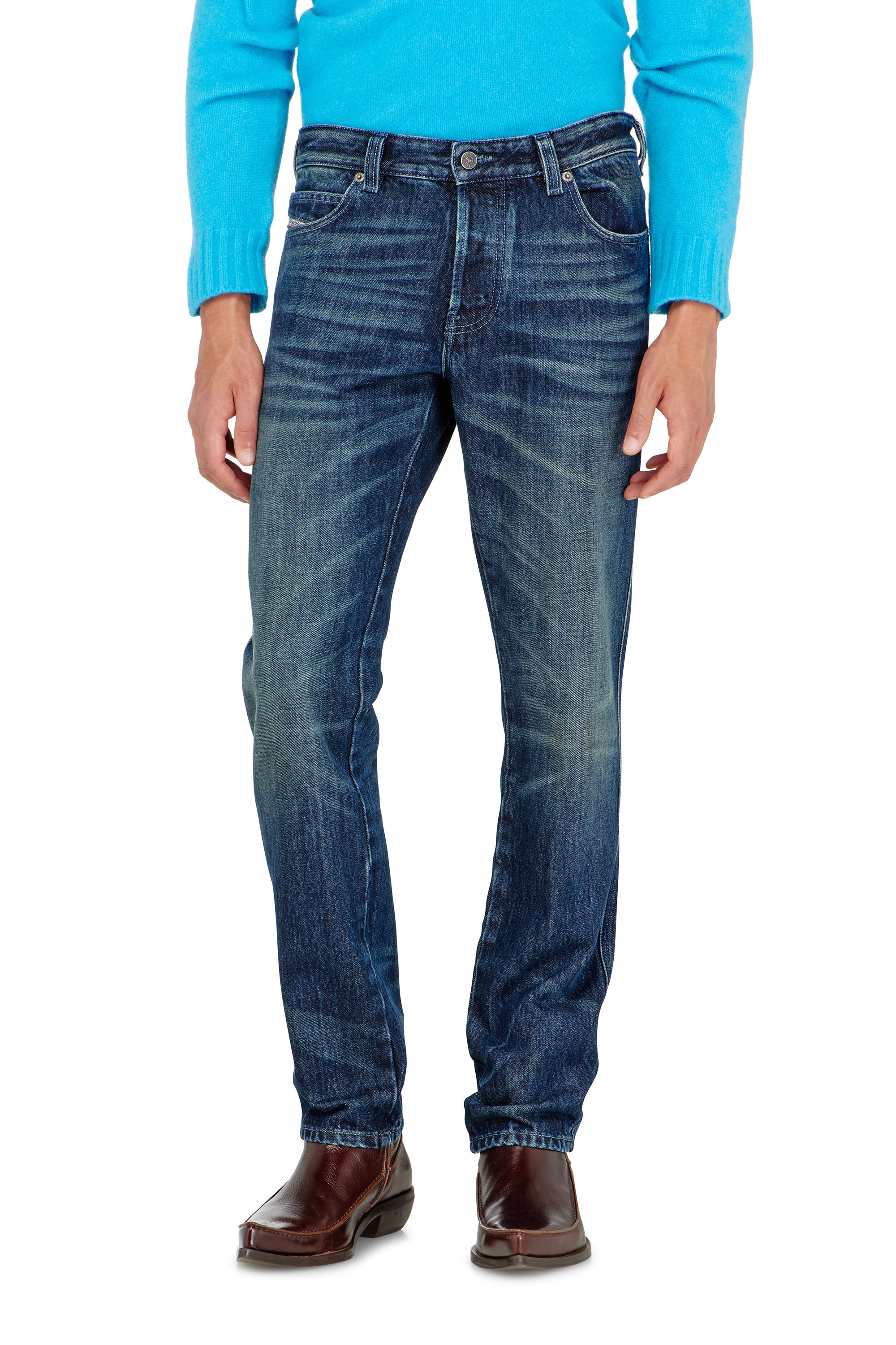 Diesel - Man's Slim Jeans 1993 D-Vyl 007FZ, Dark Blue - 2