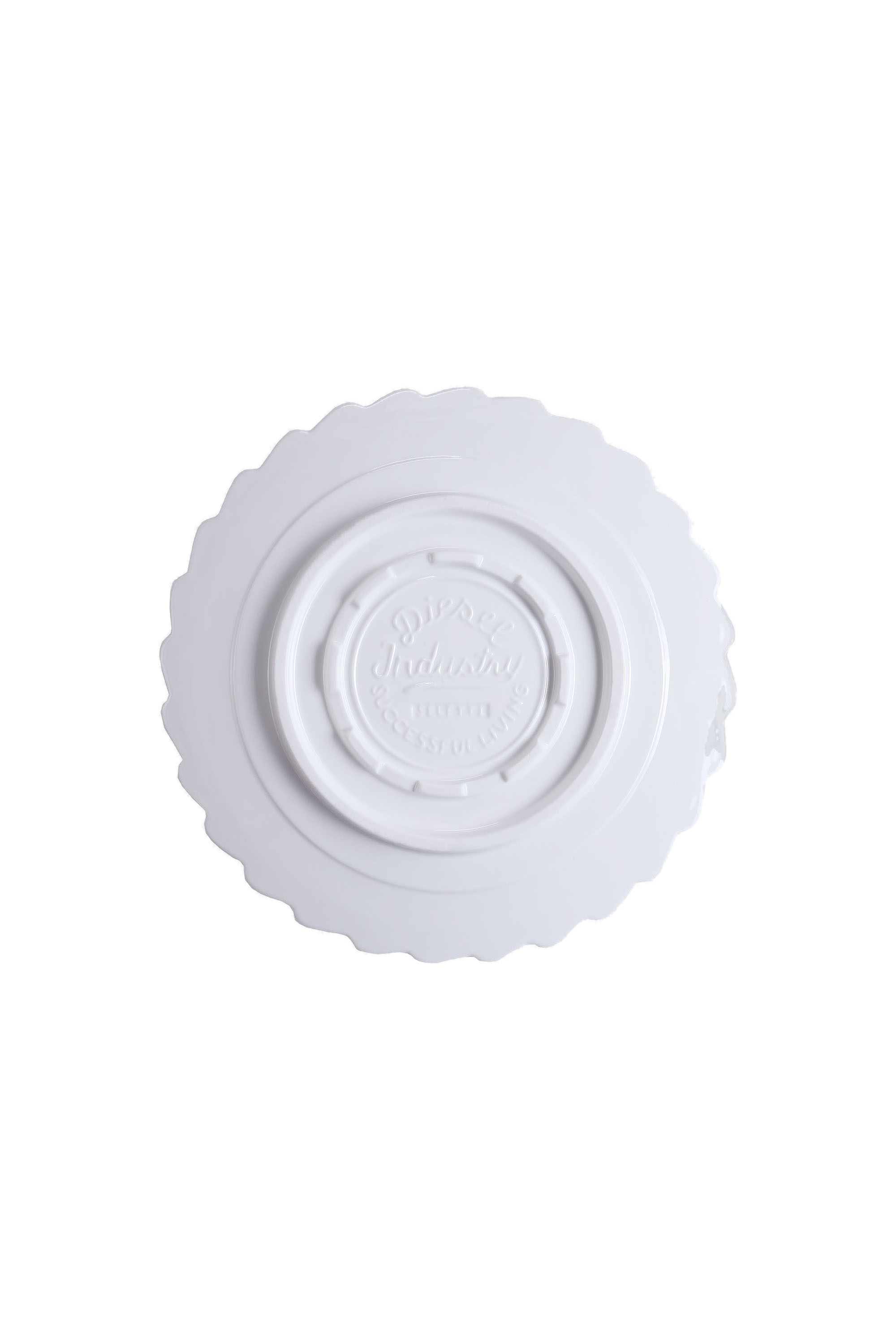 Diesel - 10992 MACHINE COLLEC, Unisex's Porcelain dinner plate in White - 2