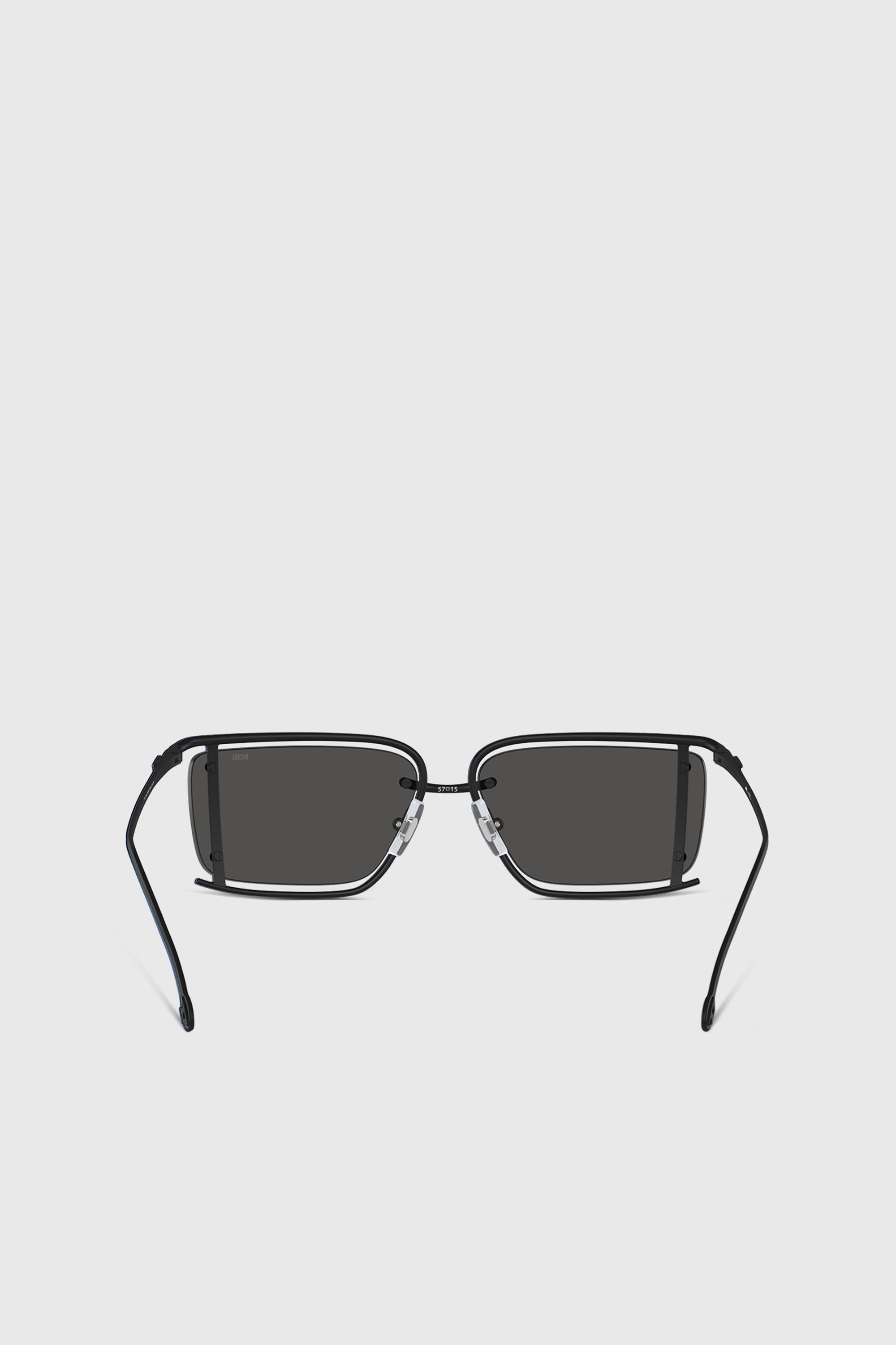 Diesel - 0DL1002, Unisex's Rectangle sunglasses in Black - 3