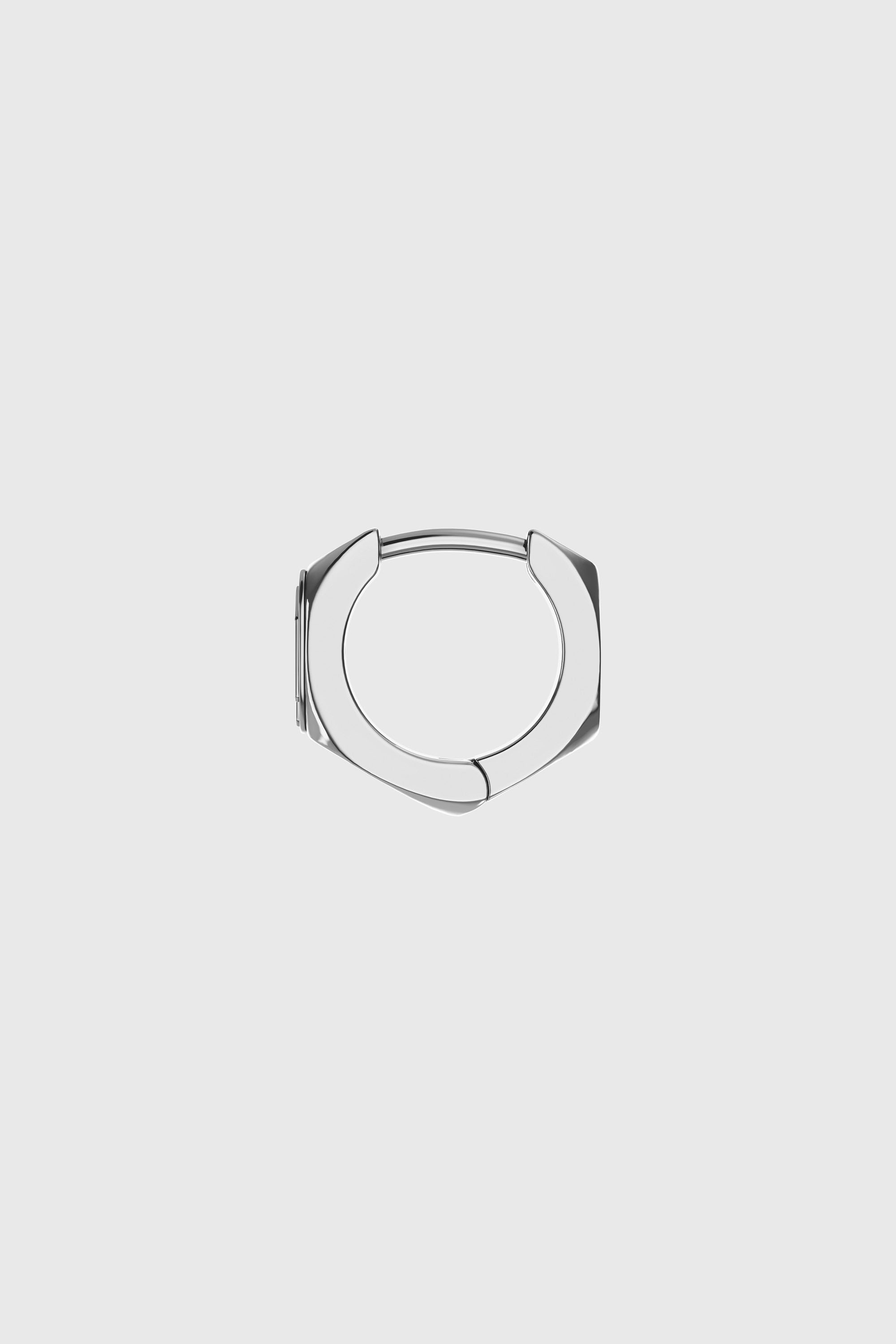 Diesel - DX1692040 JEWELLERY, Unisex's Stainless steel single hoop earring in Silver - 2