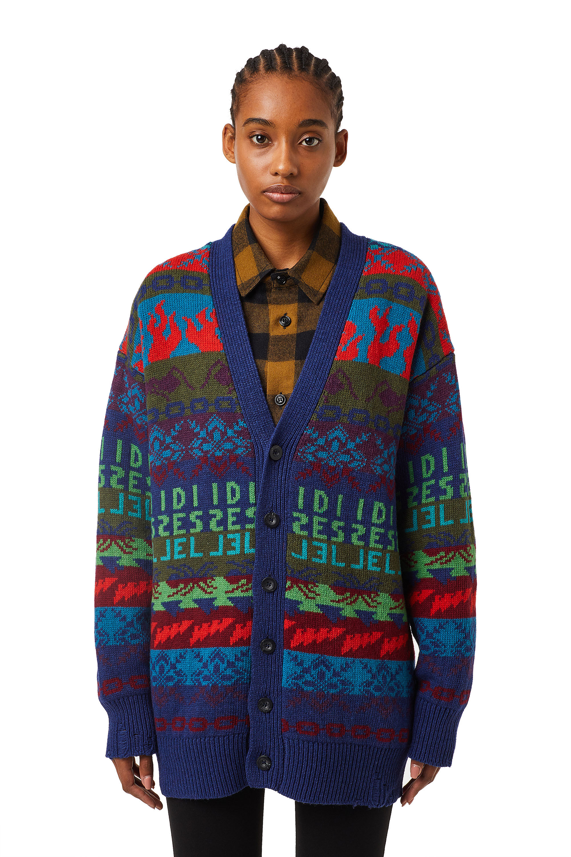 K-HENDERSON, Blue/Green - Knitwear