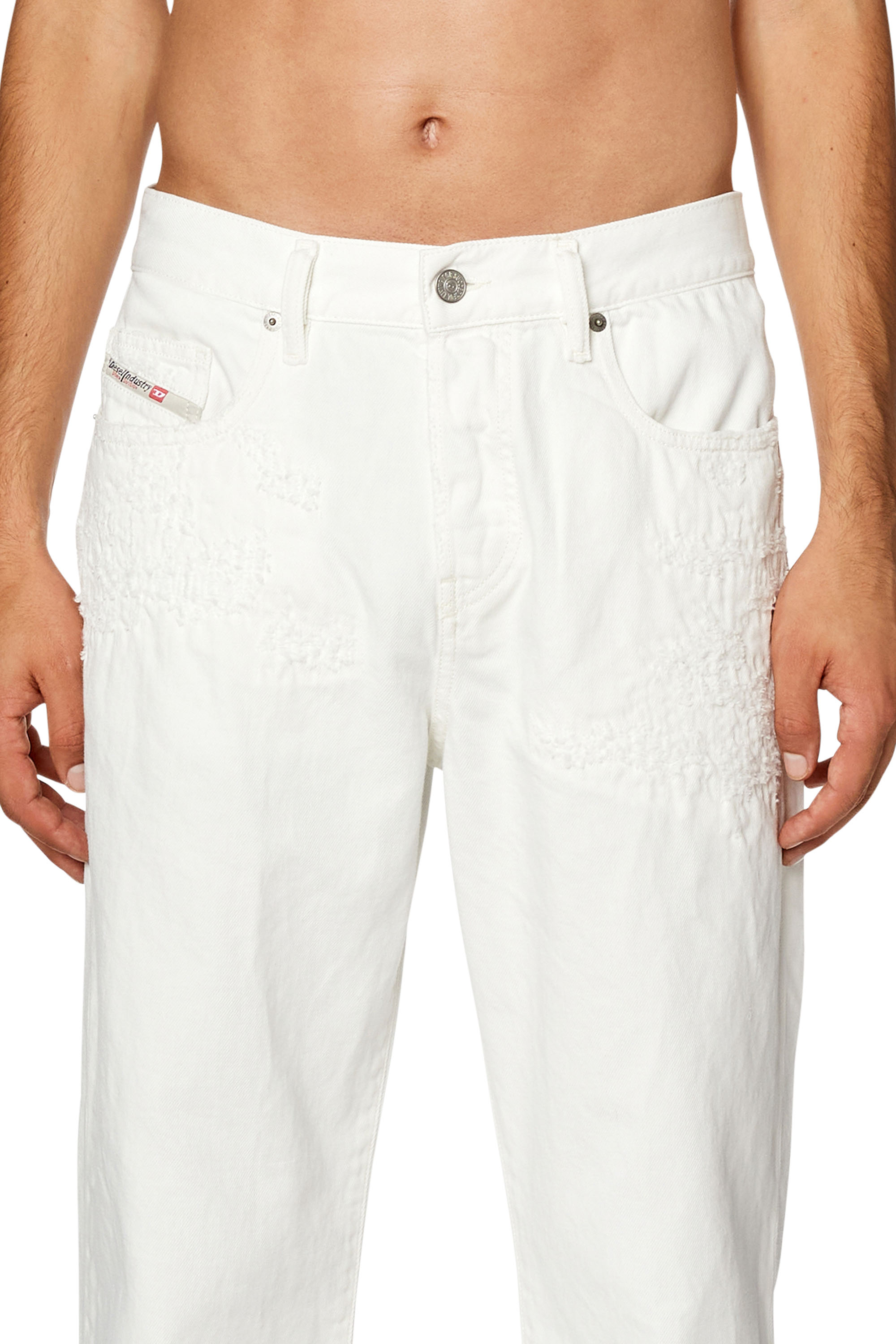 Diesel - Straight Jeans 2020 D-Viker 068HB, White - Image 3