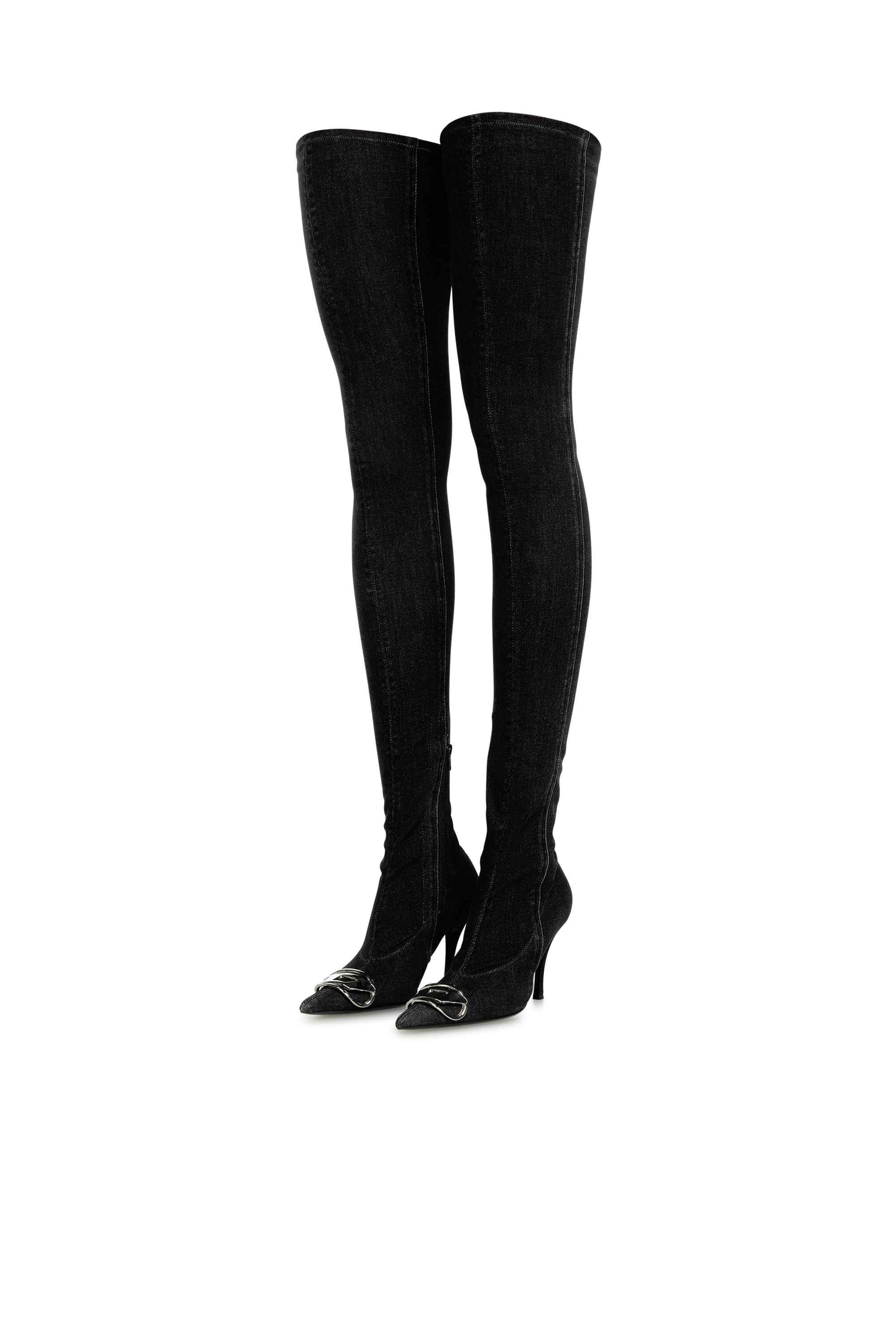 D-VENUS TBT D, Black Diesel - D-VENUS TBT D, Woman's D-Venus-Over the knee boot in Black - 6