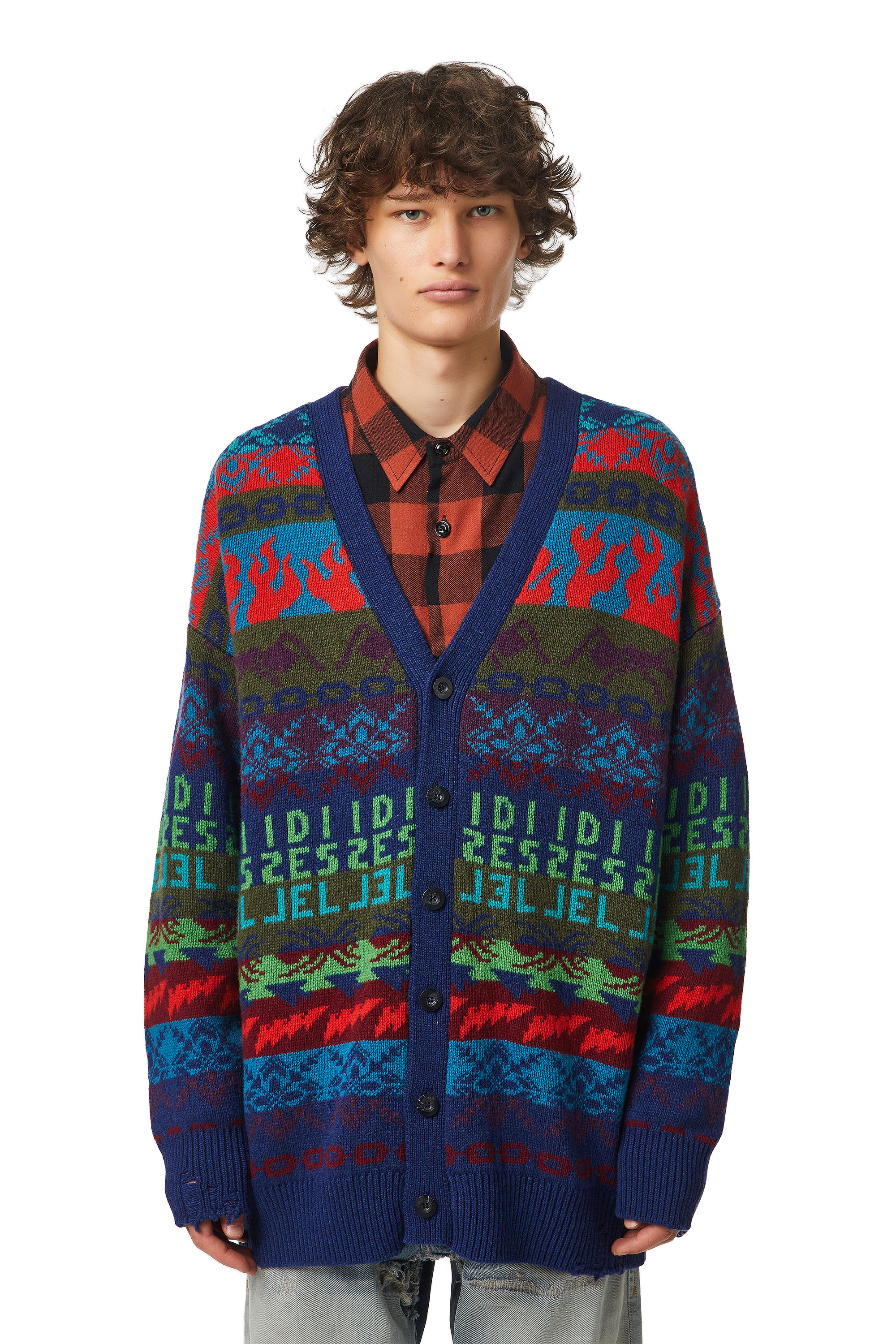 K-HENDERSON, Green/Blue - Knitwear