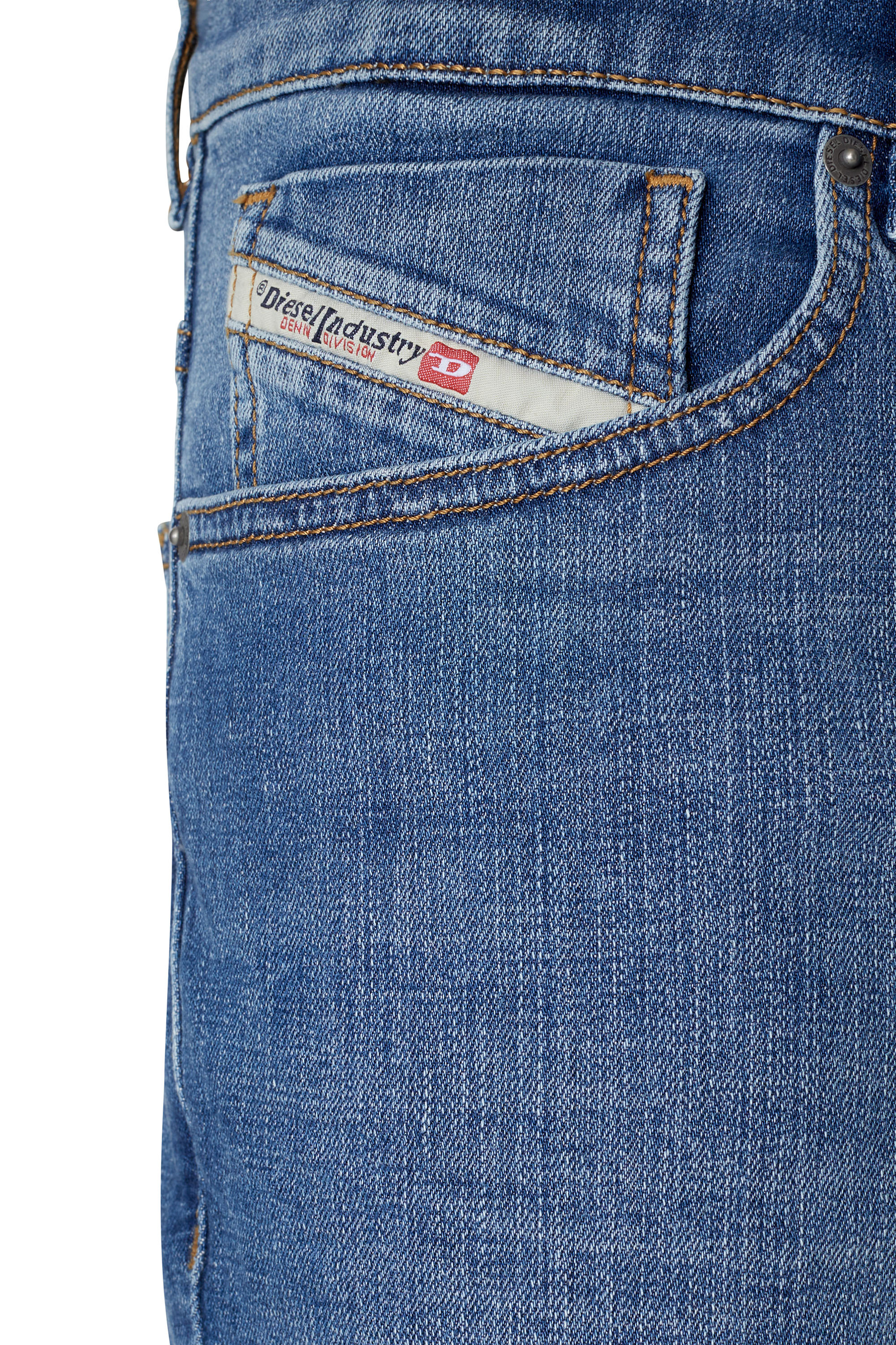 Diesel - 2005 D-Fining 09D47 Tapered Jeans, Medium blue - Image 3