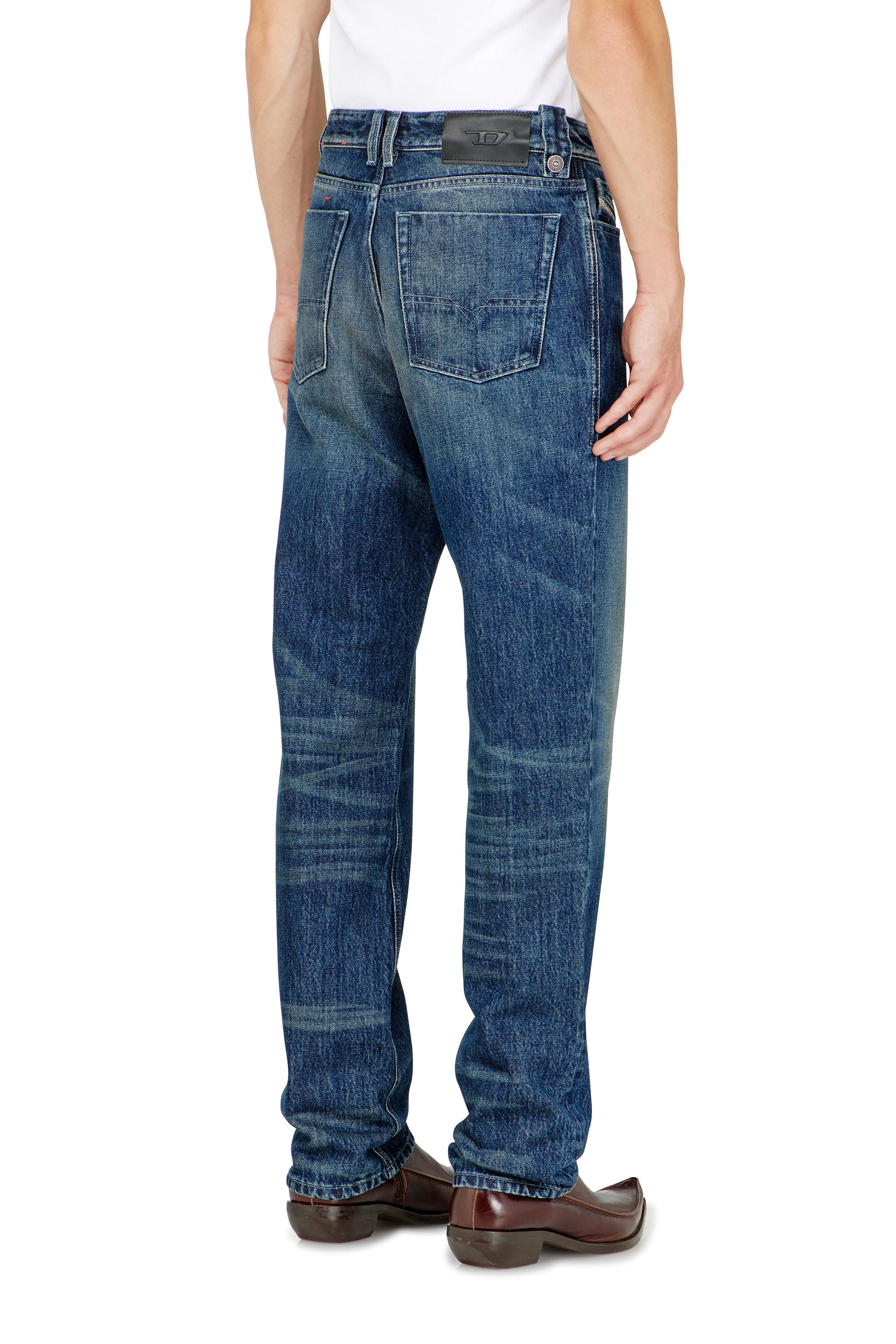 Diesel - Man's Regular Jeans 1991 D-Voeed 007FZ, Dark Blue - 5