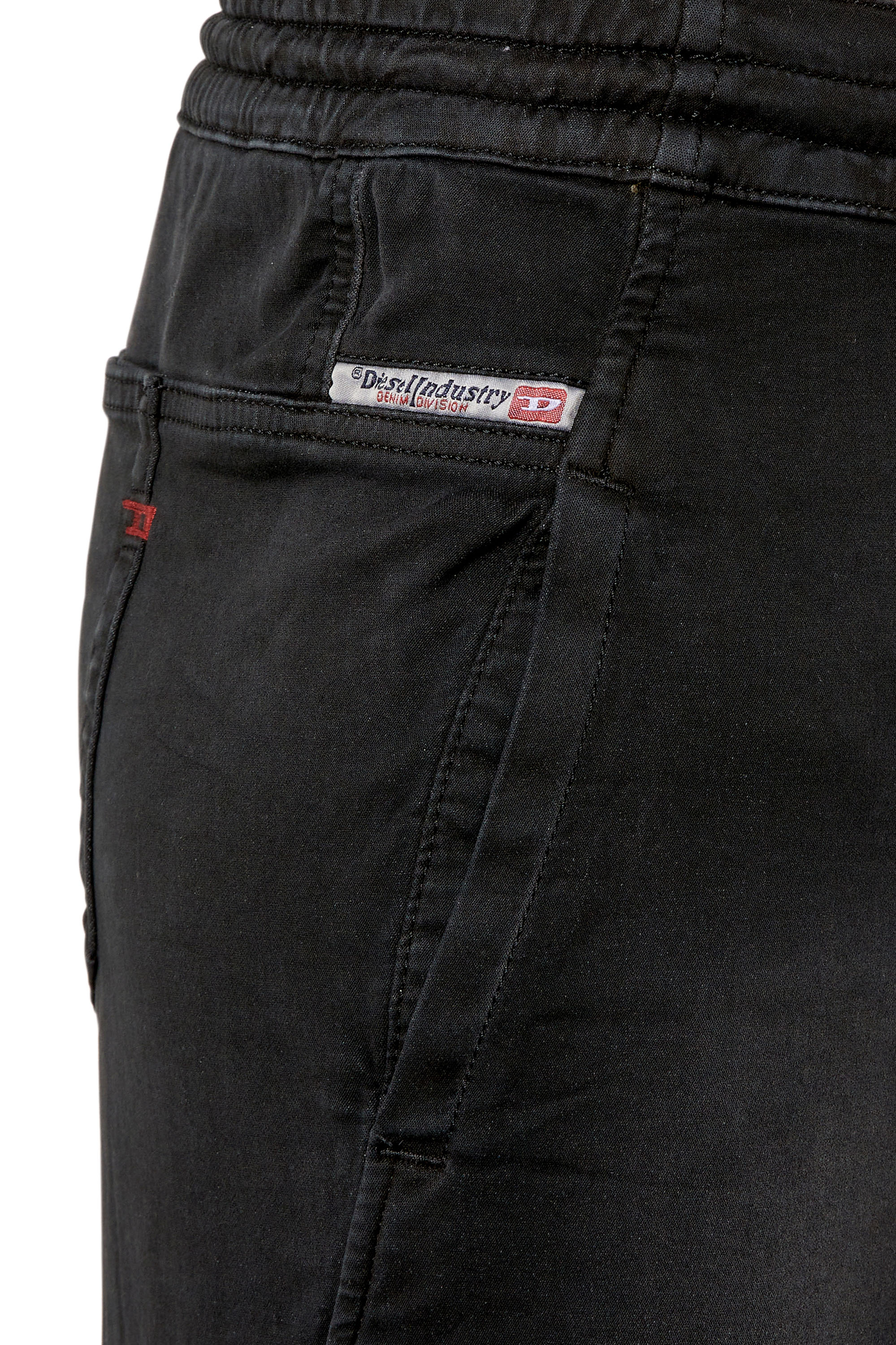 Diesel - Krailey JoggJeans® 0670M Boyfriend, Black/Dark grey - Image 3