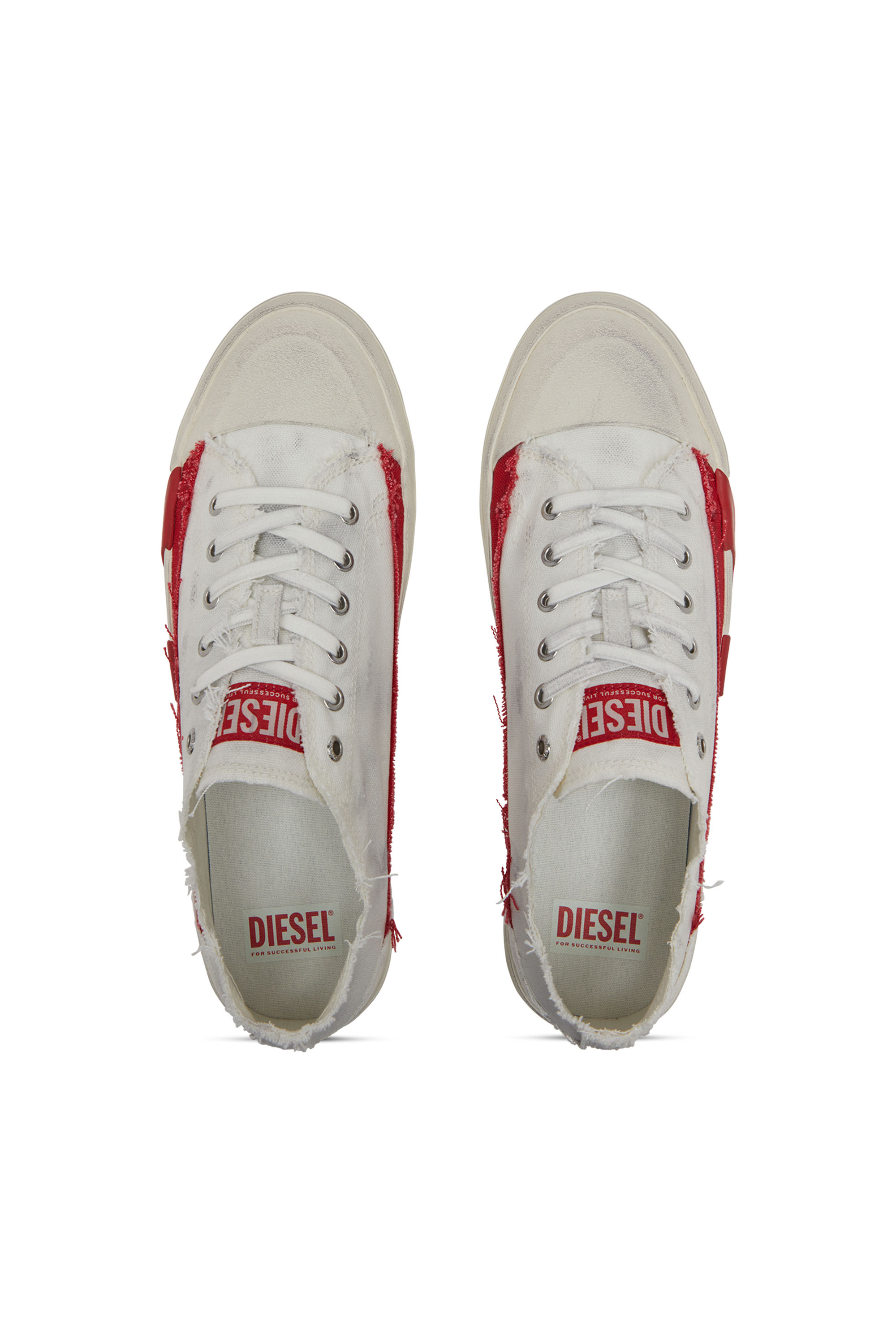S-D-VERSE LOW II, White/Red