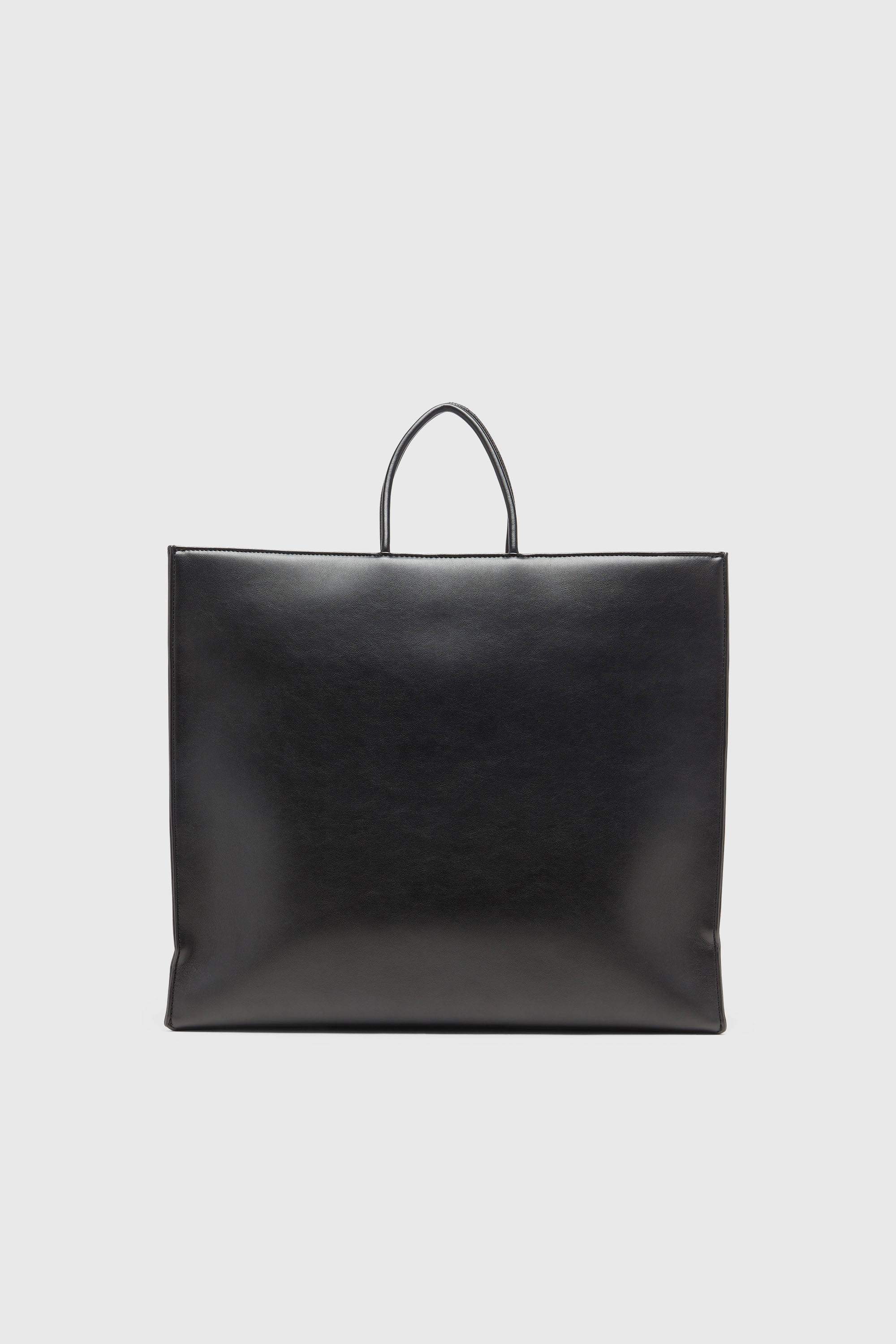 Diesel - DSL 3D SHOPPER EW X, Unisex's Dsl 3D - Shopping bag with embossed logo in Black - 3