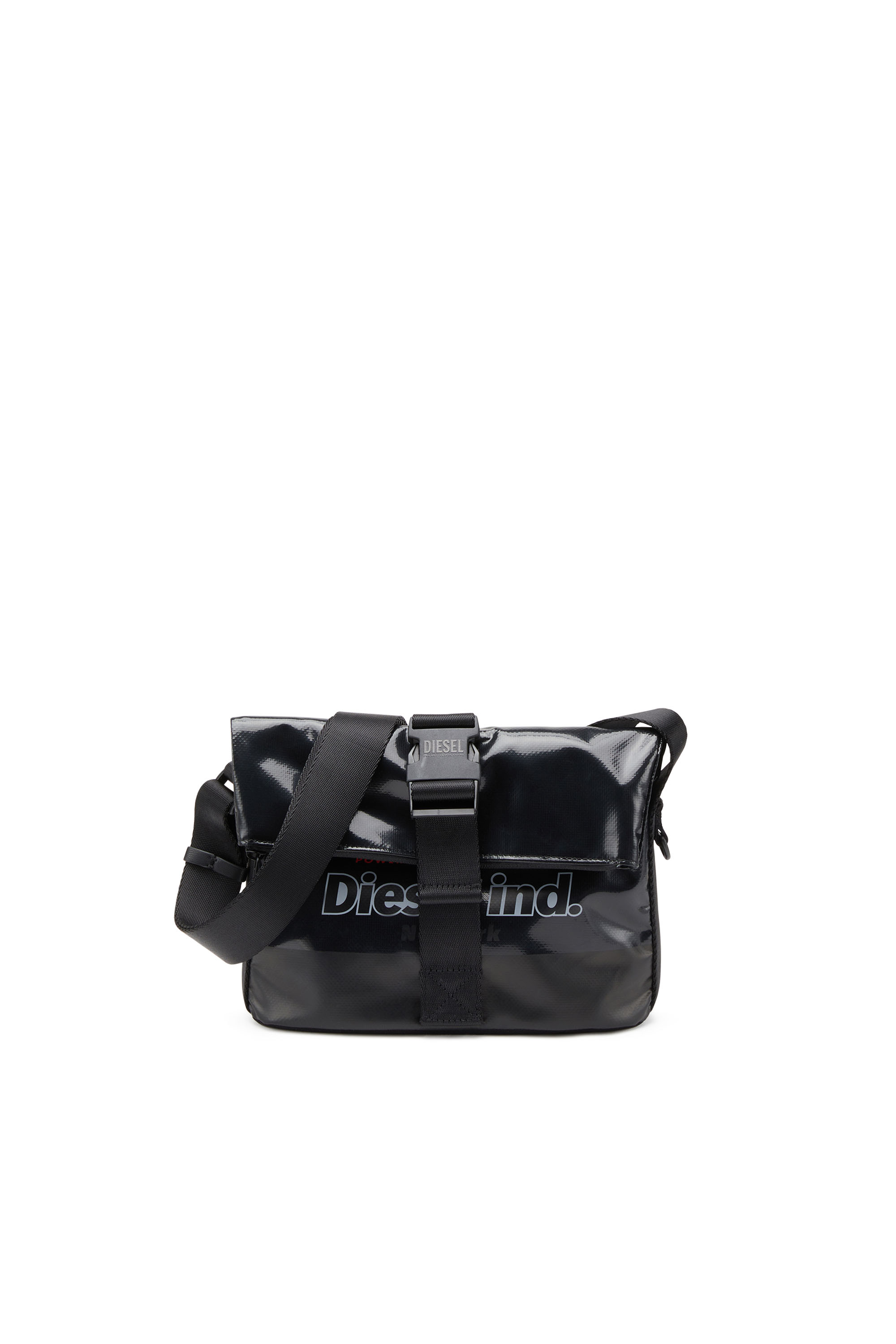 Diesel - TRAP/D SHOULDER BAG S, Black - Image 1