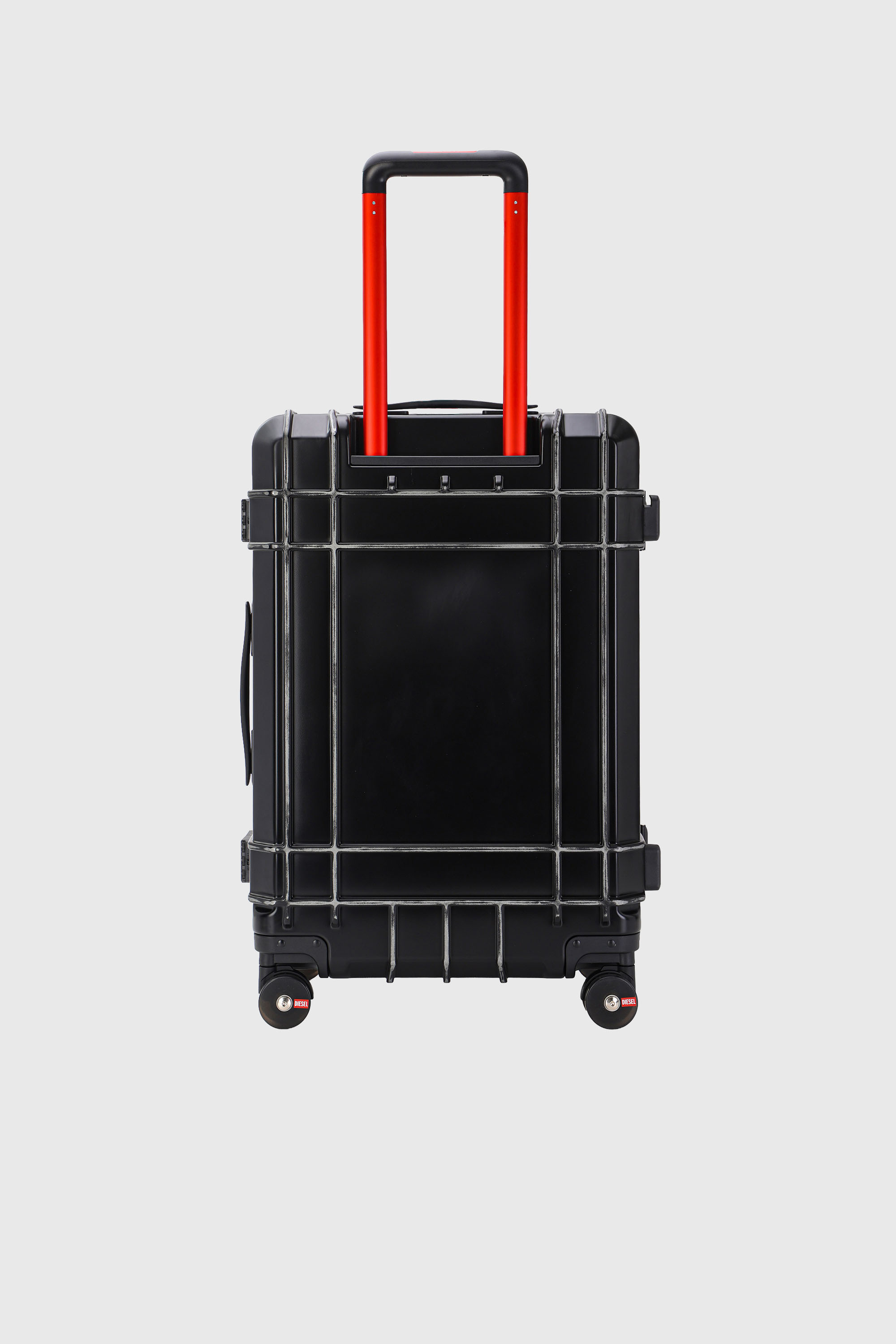 Diesel - DIESEL PC STRONG IMAGE TROLLEY- DSL003, Unisex's Rugged suitcase size M in Black - 2