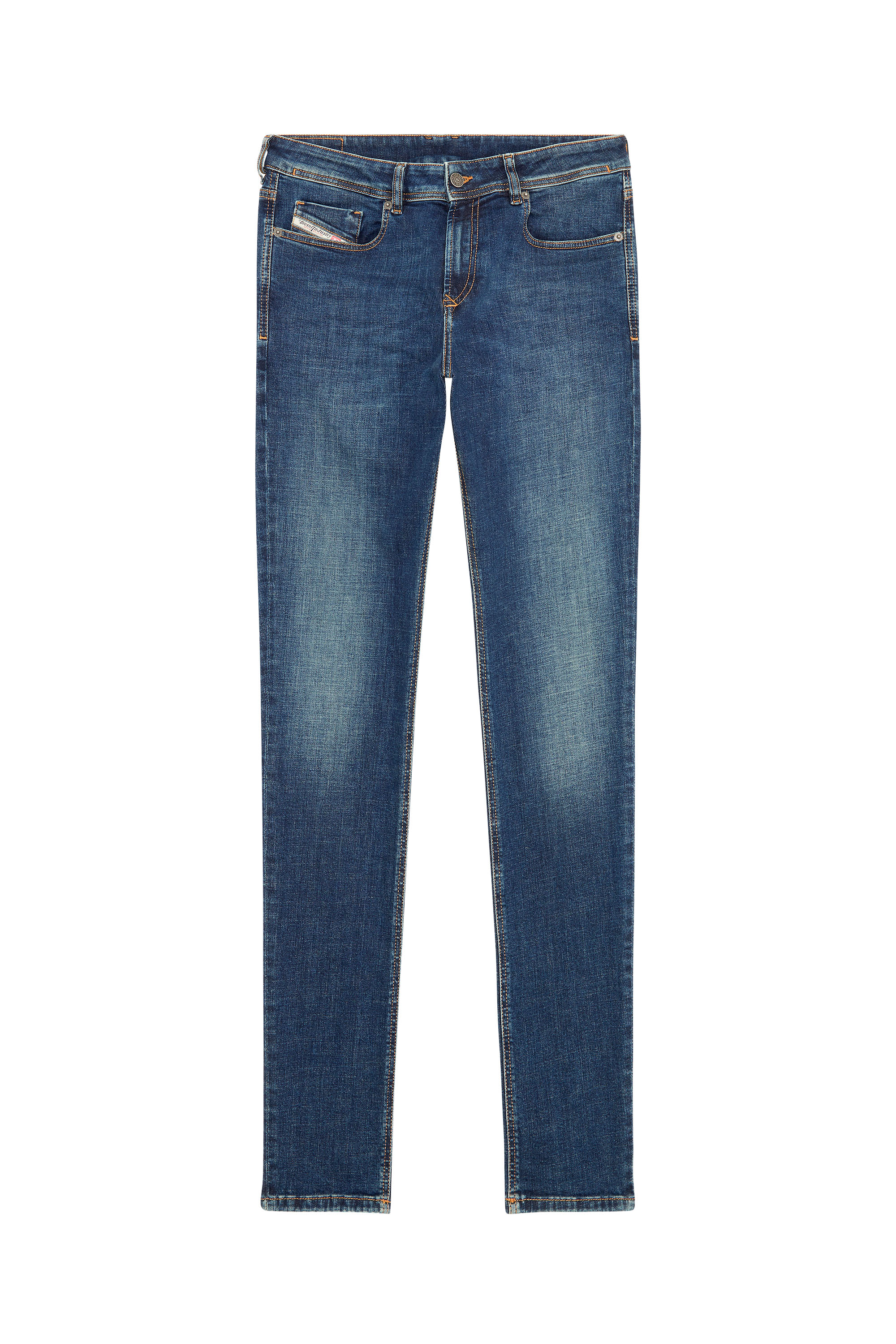 Diesel - 1979 Sleenker 09E95 Skinny Jeans, Dark Blue - Image 6