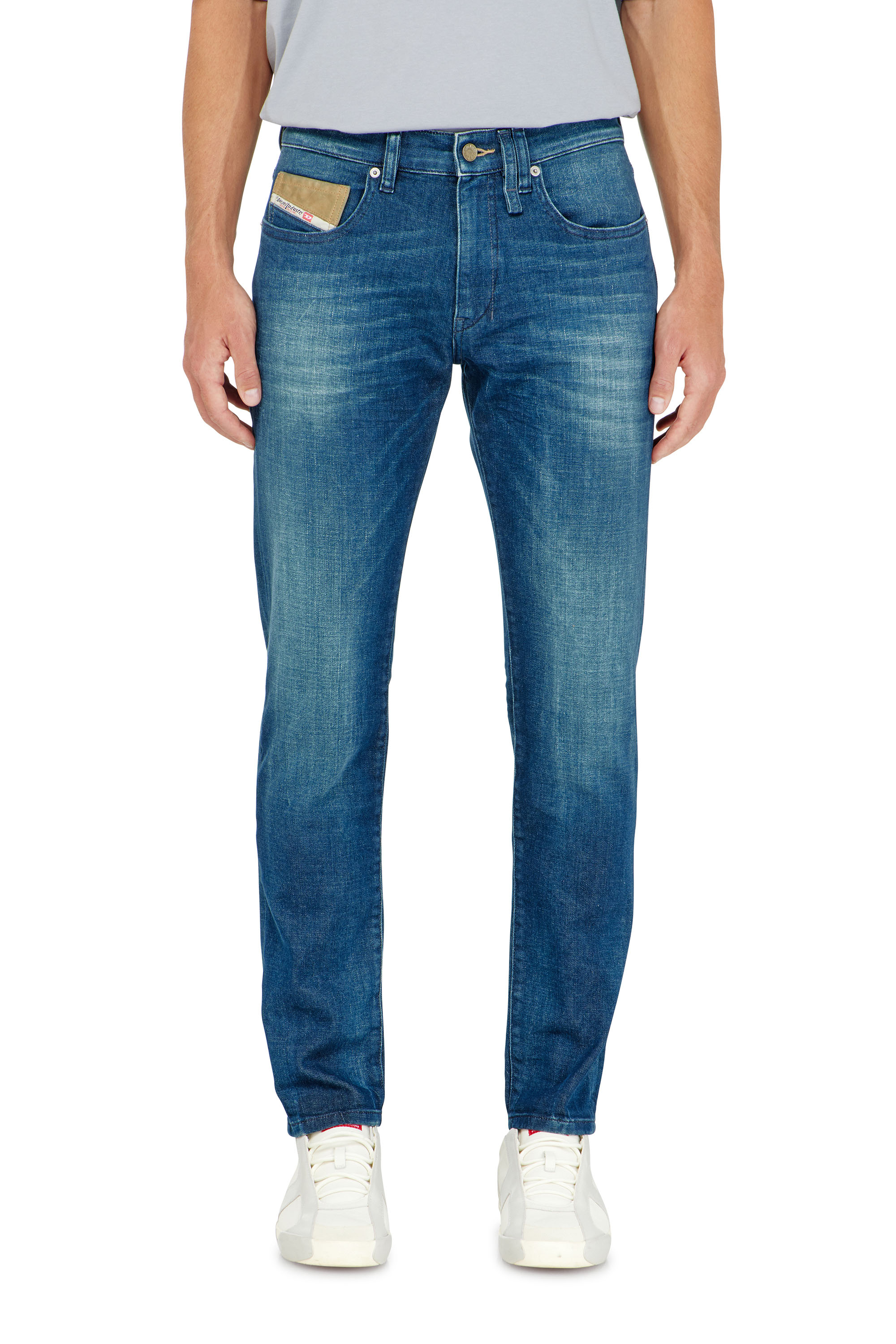 Diesel - Man's Slim Jeans 2019 D-Strukt 0PBBZ, Medium blue - 2