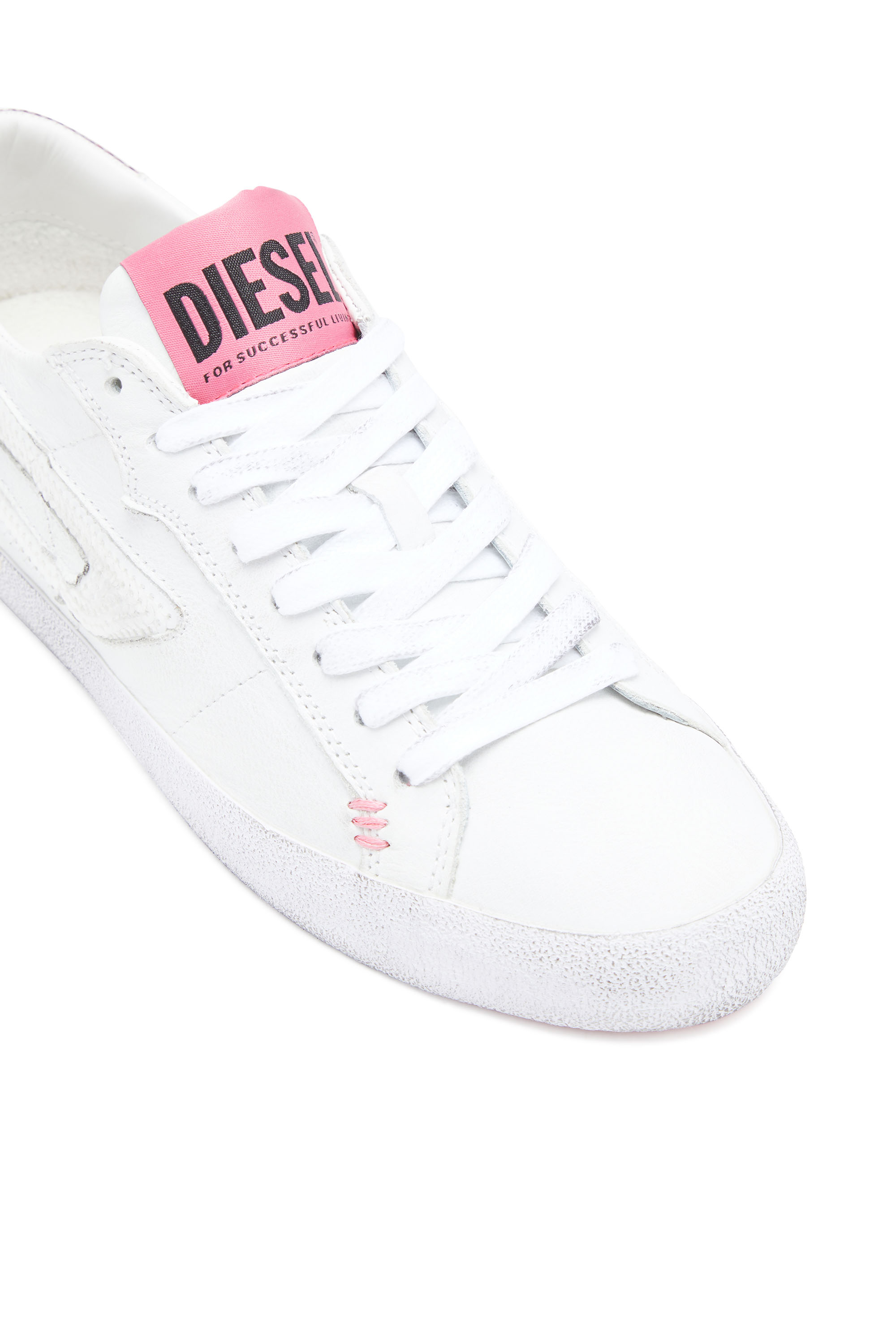 Diesel - S-LEROJI LOW X, White/Pink - Image 6