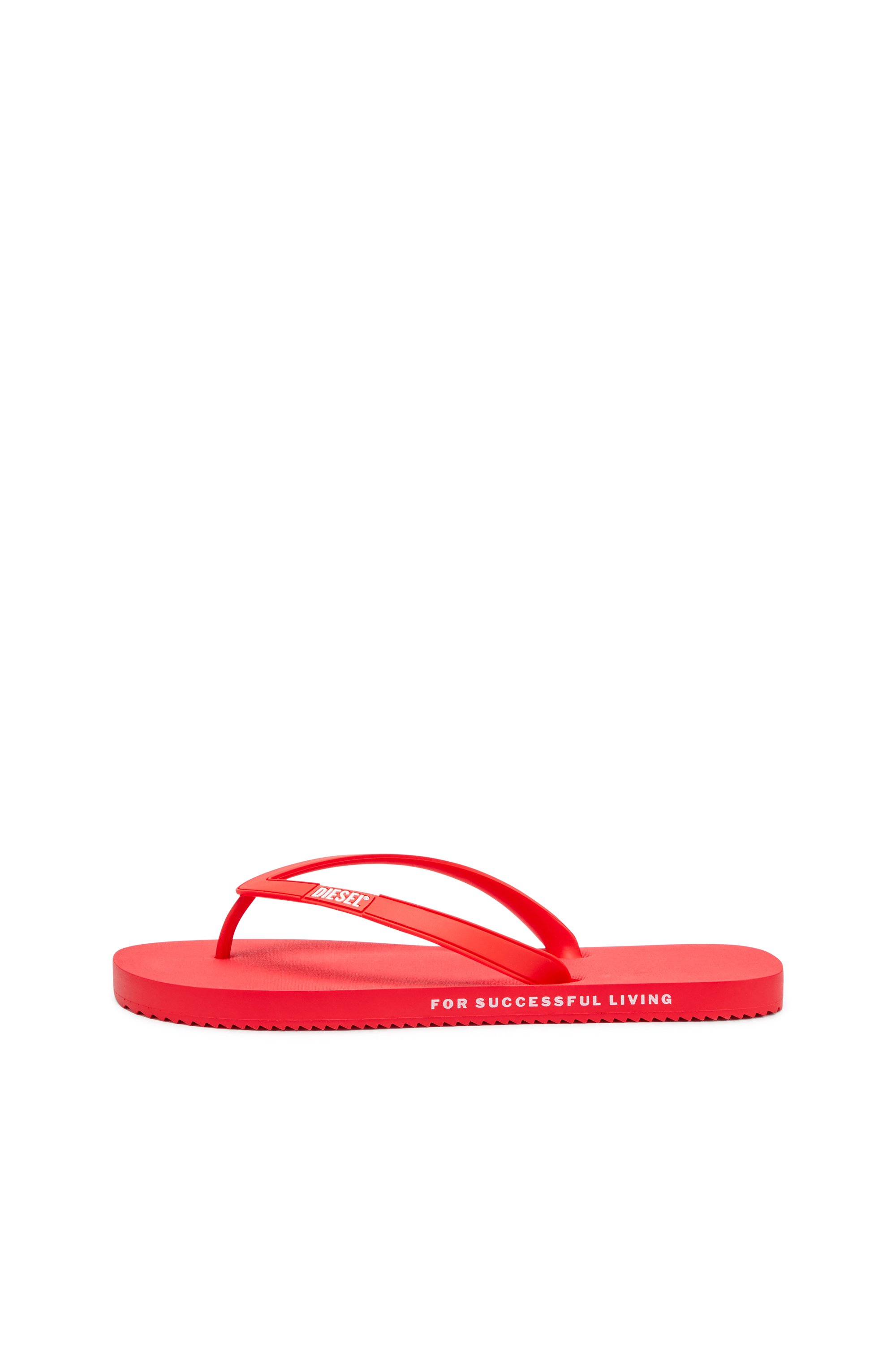 Diesel - SA-RIO W, Woman's Sa-Rio-Rubber flip-flops in Red - 7