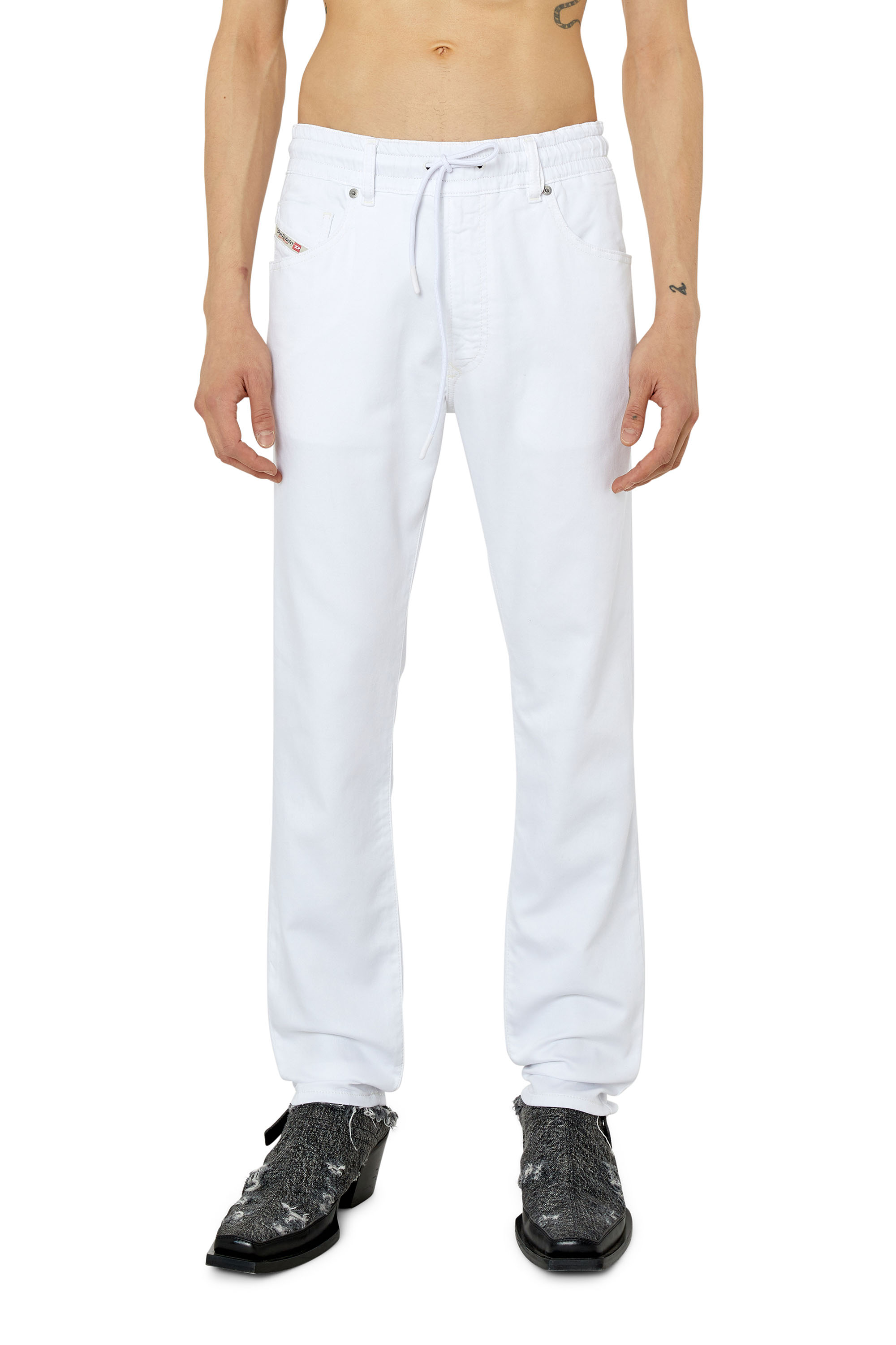 Diesel - Tapered Krooley JoggJeans® 0684U, White - Image 2