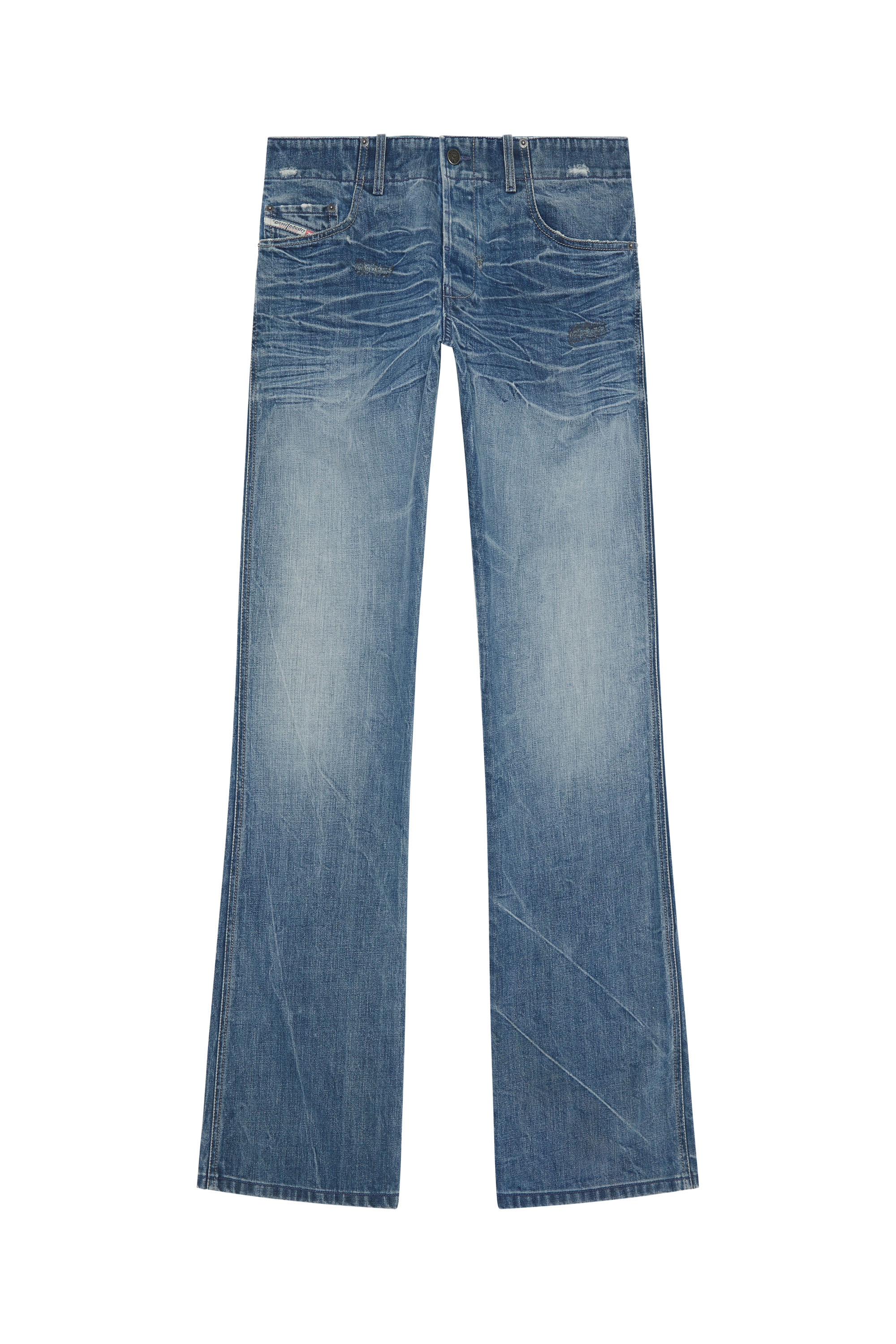 Diesel - Bootcut Jeans D-Backler 09I01, Medium blue - Image 5