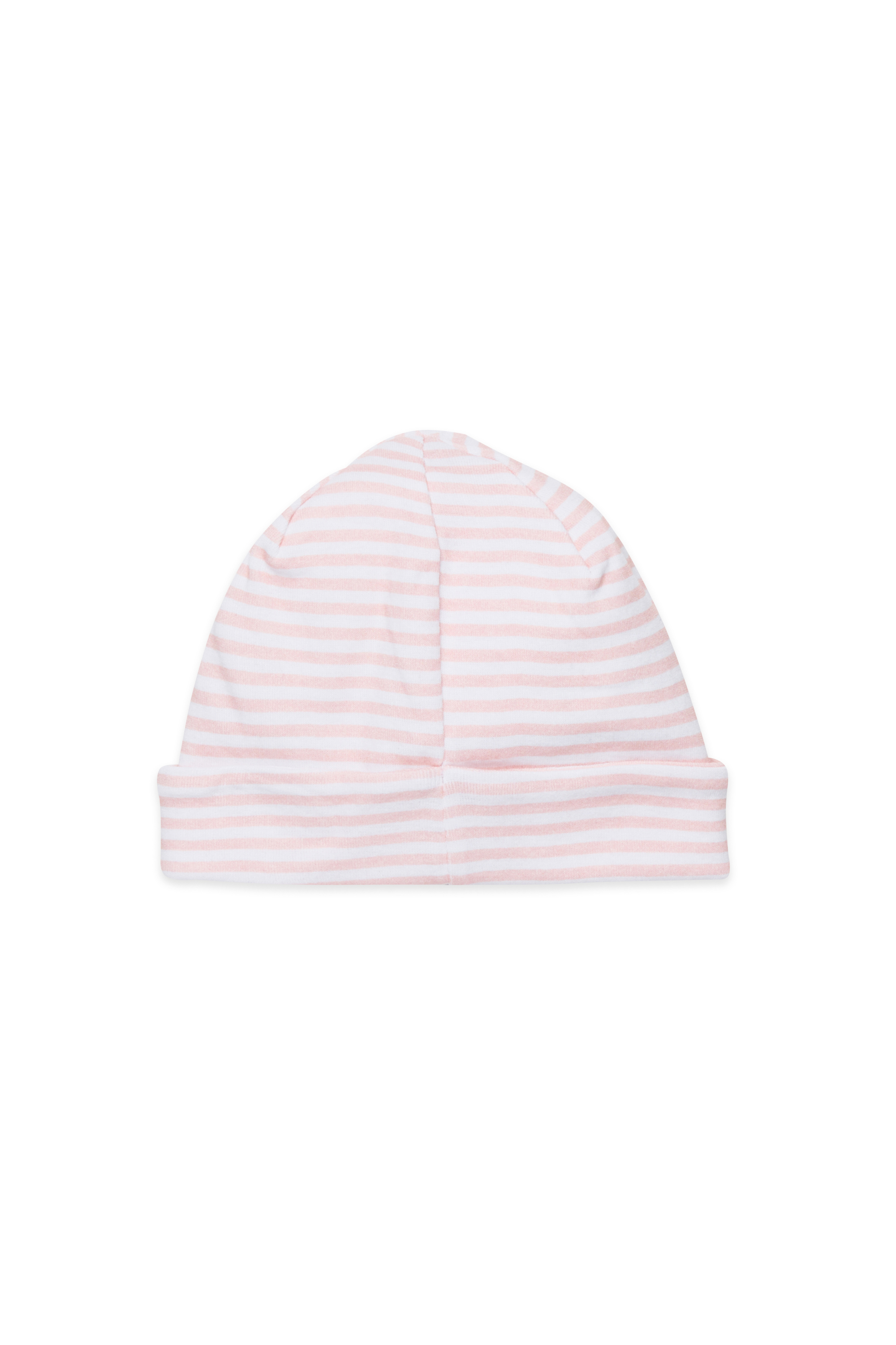 Diesel - FLILLY-NB, Unisex's Beanie in striped cotton in Pink - 2