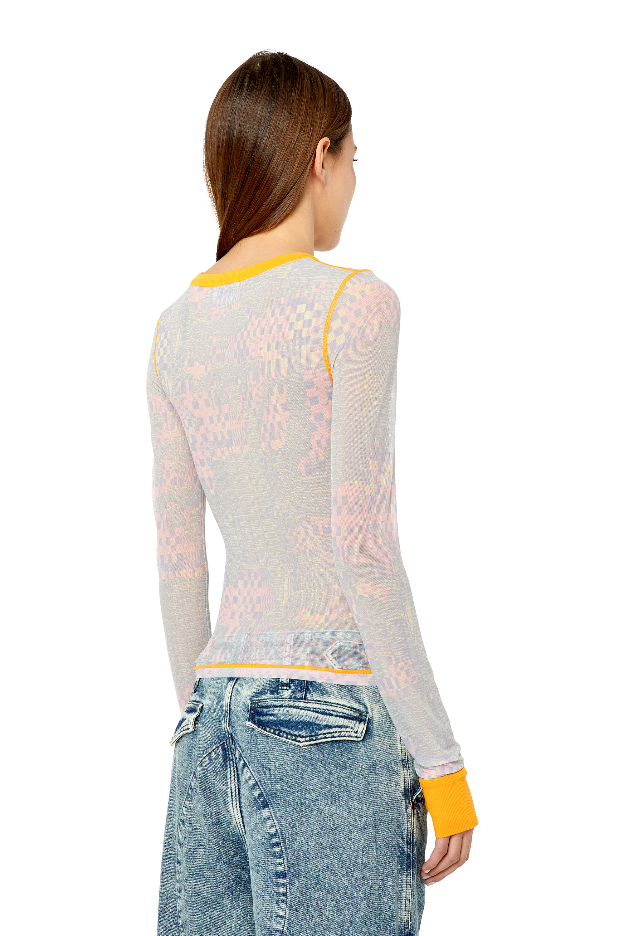 Diesel - T-SIEL, Blue/Pink - Image 4