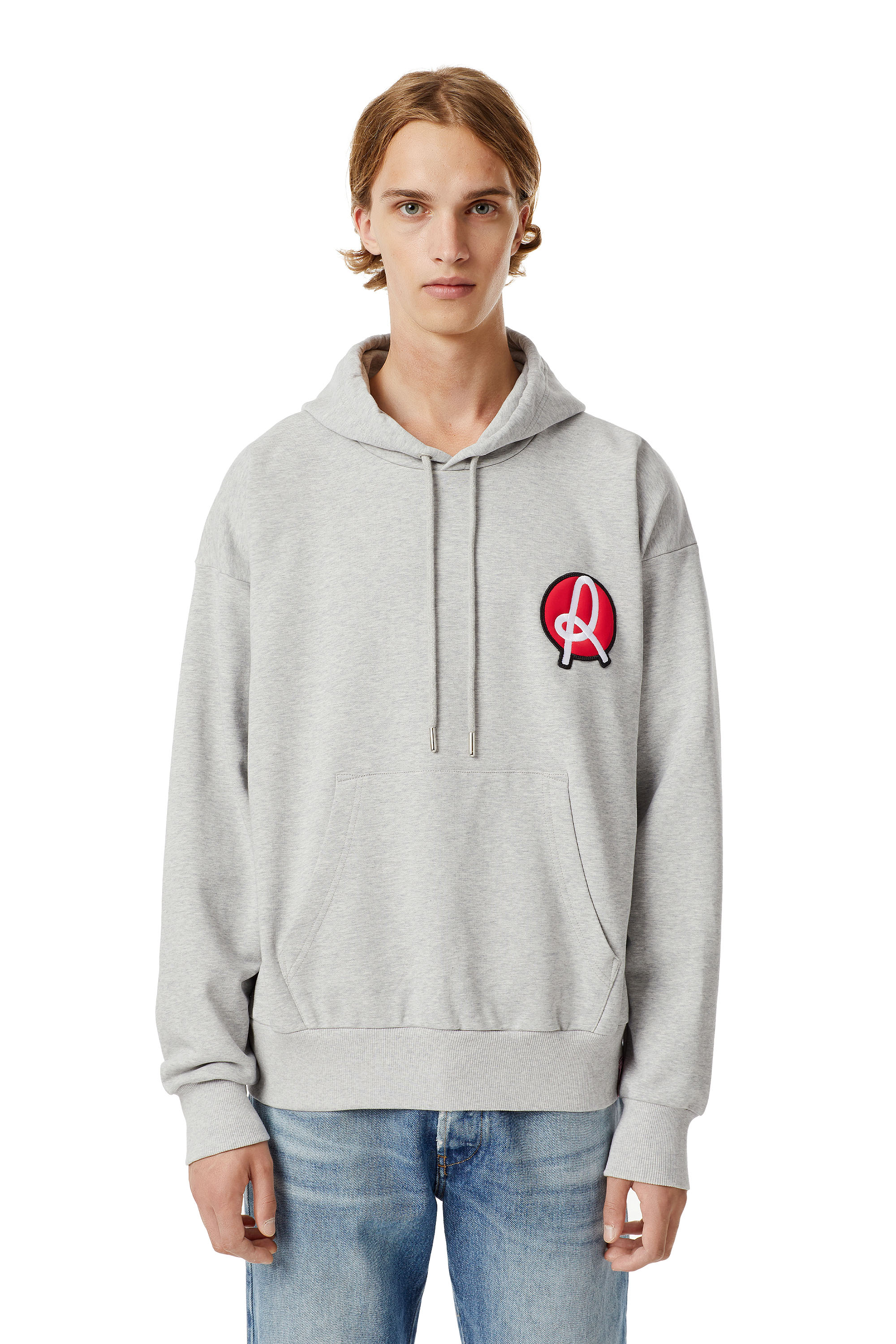 LR-S-GIRK-HOOD-VIC, Light Grey - Sweaters