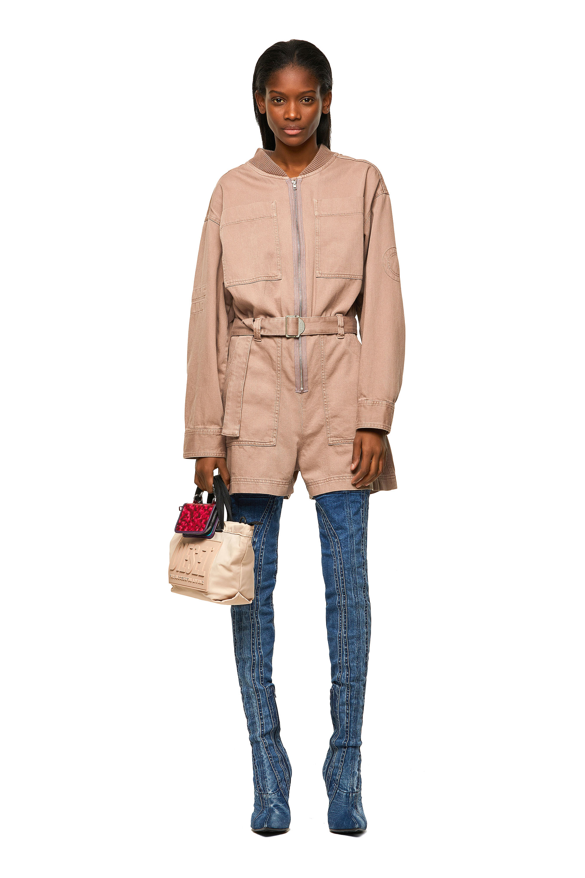 DE-ASTRID-SP, Light Brown - Jumpsuits