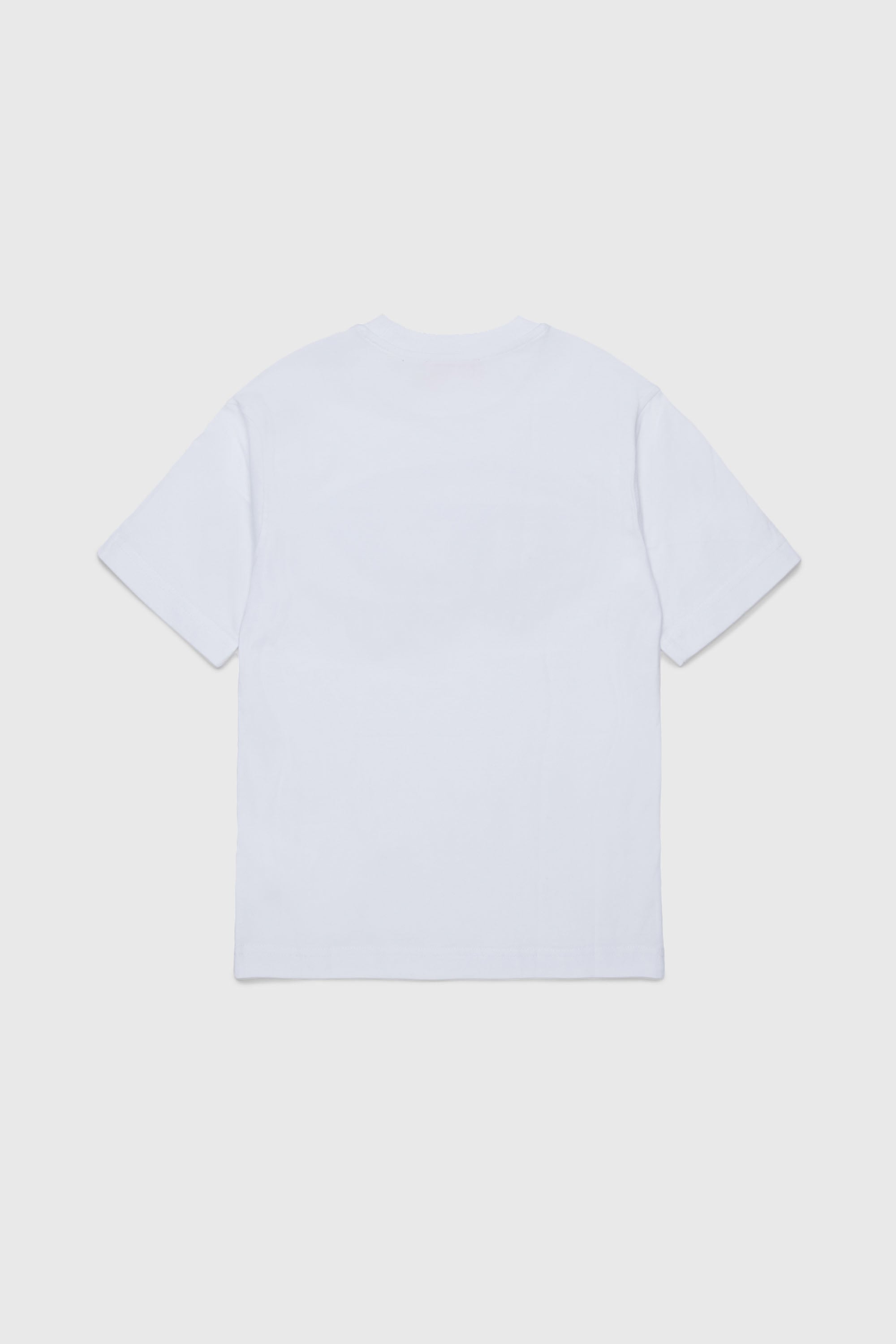 Diesel - TVEL OVER, Man's T-shirt with two-tone Oval D print in White - 2