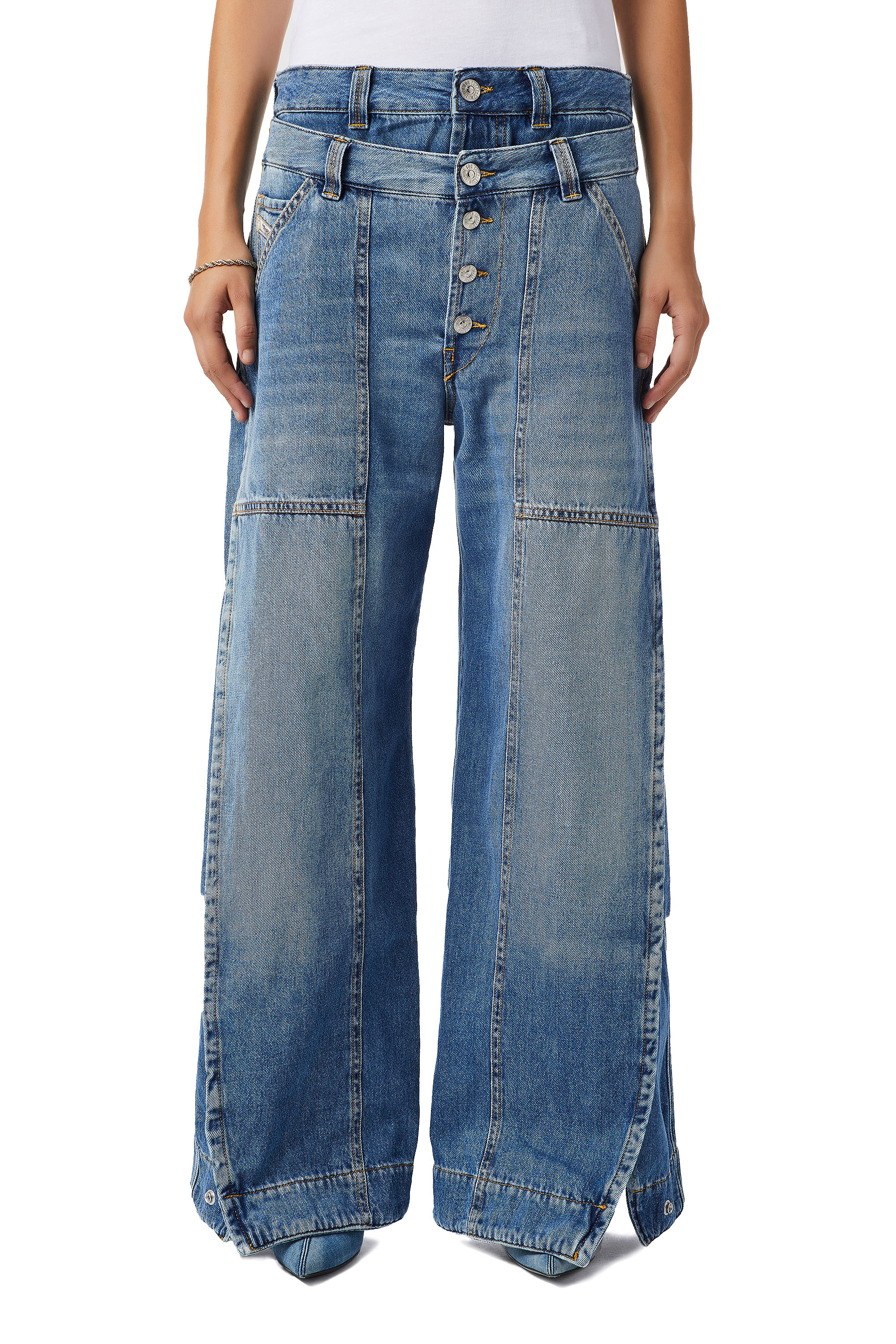 D-Laly 0AFAM, Medium blue - Jeans