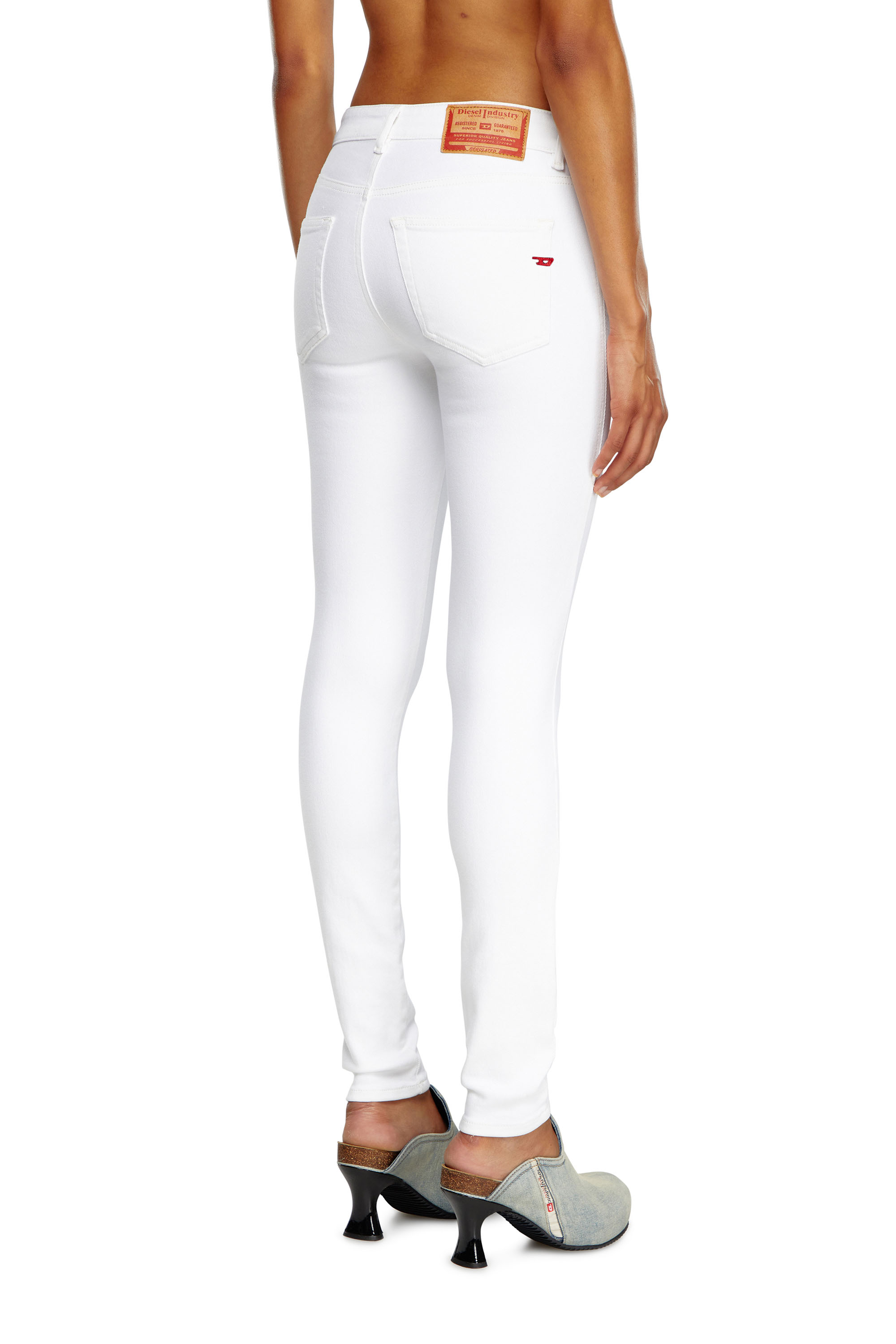 Skinny Jeans 2017 Slandy 09F90, White Diesel - Woman's Skinny Jeans 2017 Slandy 09F90, White - 4