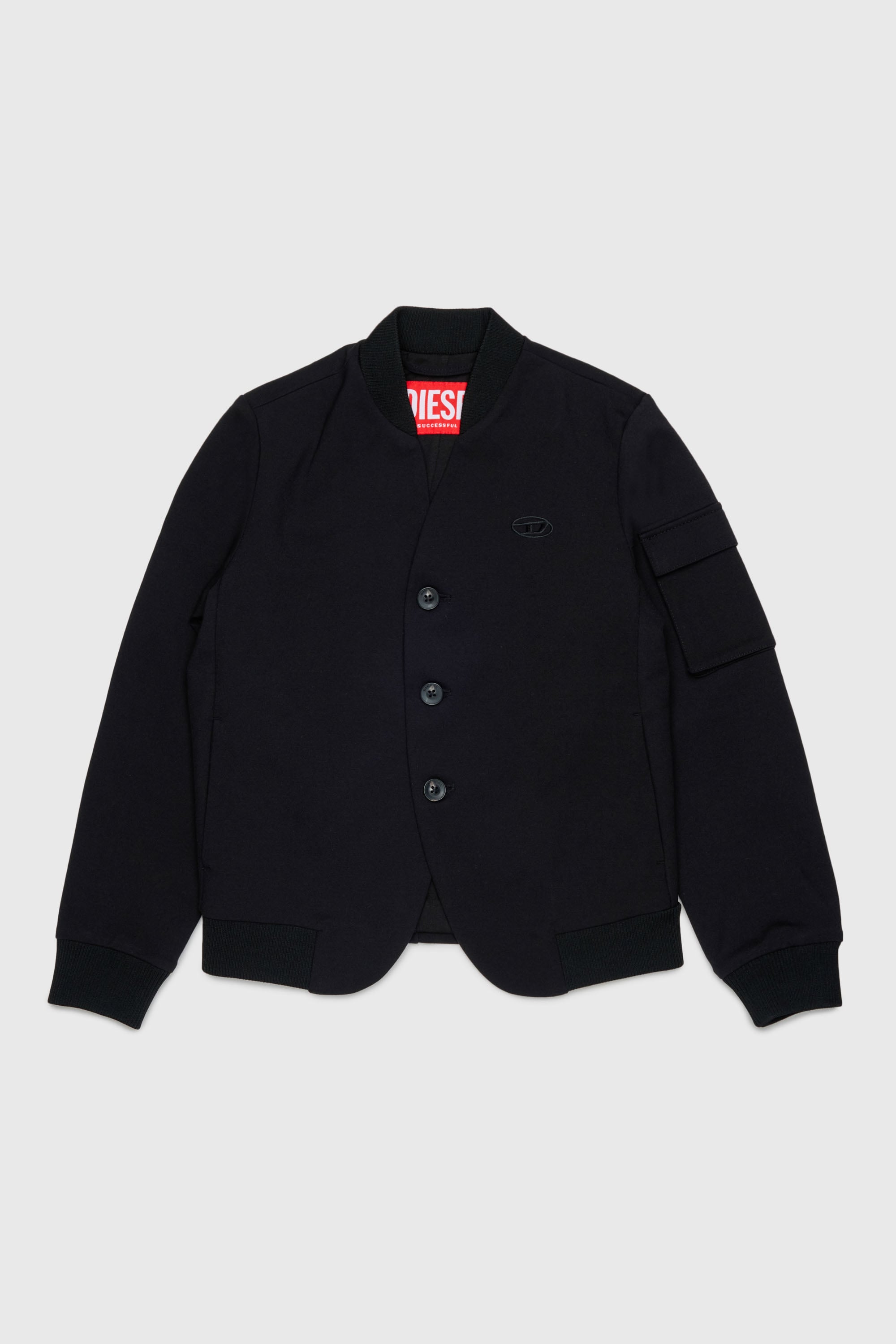 Diesel - JOLTY, Man's Bomber-inspired tailored jacket in Black - 1