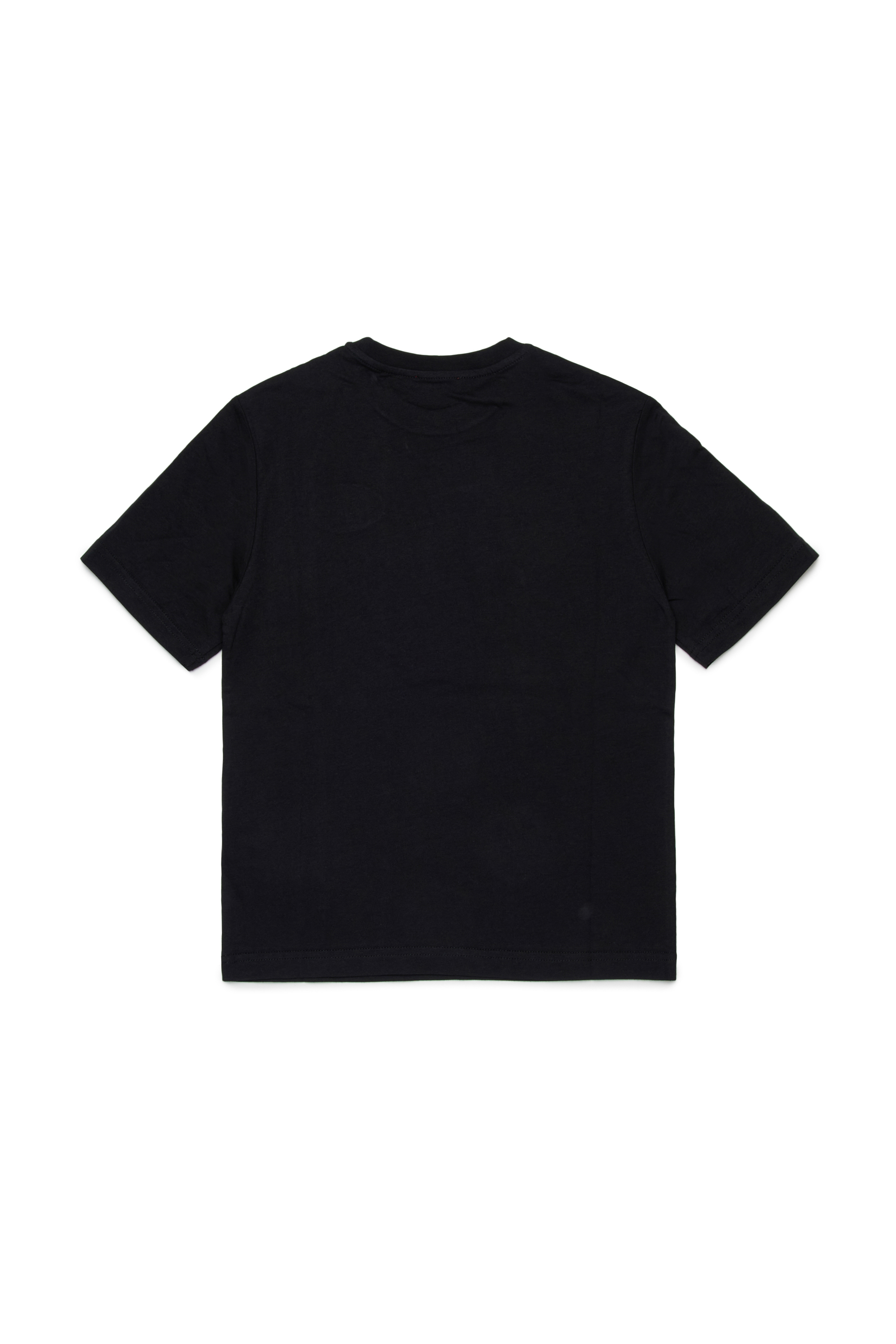 Diesel - TREDEN OVER, Man's Cotton T-shirt in Black - 2