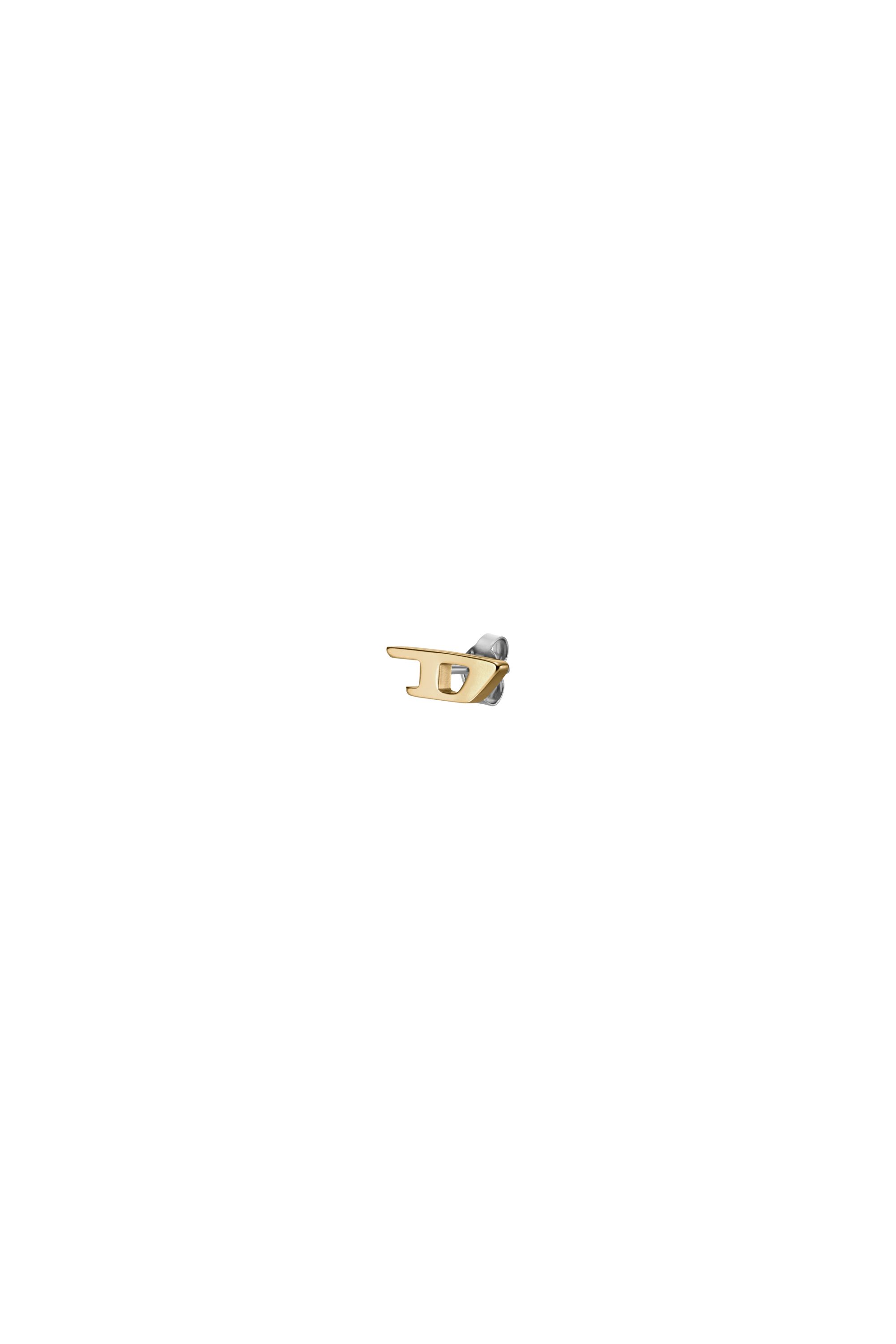 Diesel - DX1520, Unisex's Gold-tone Stainless steel stud earring in Gold - 1