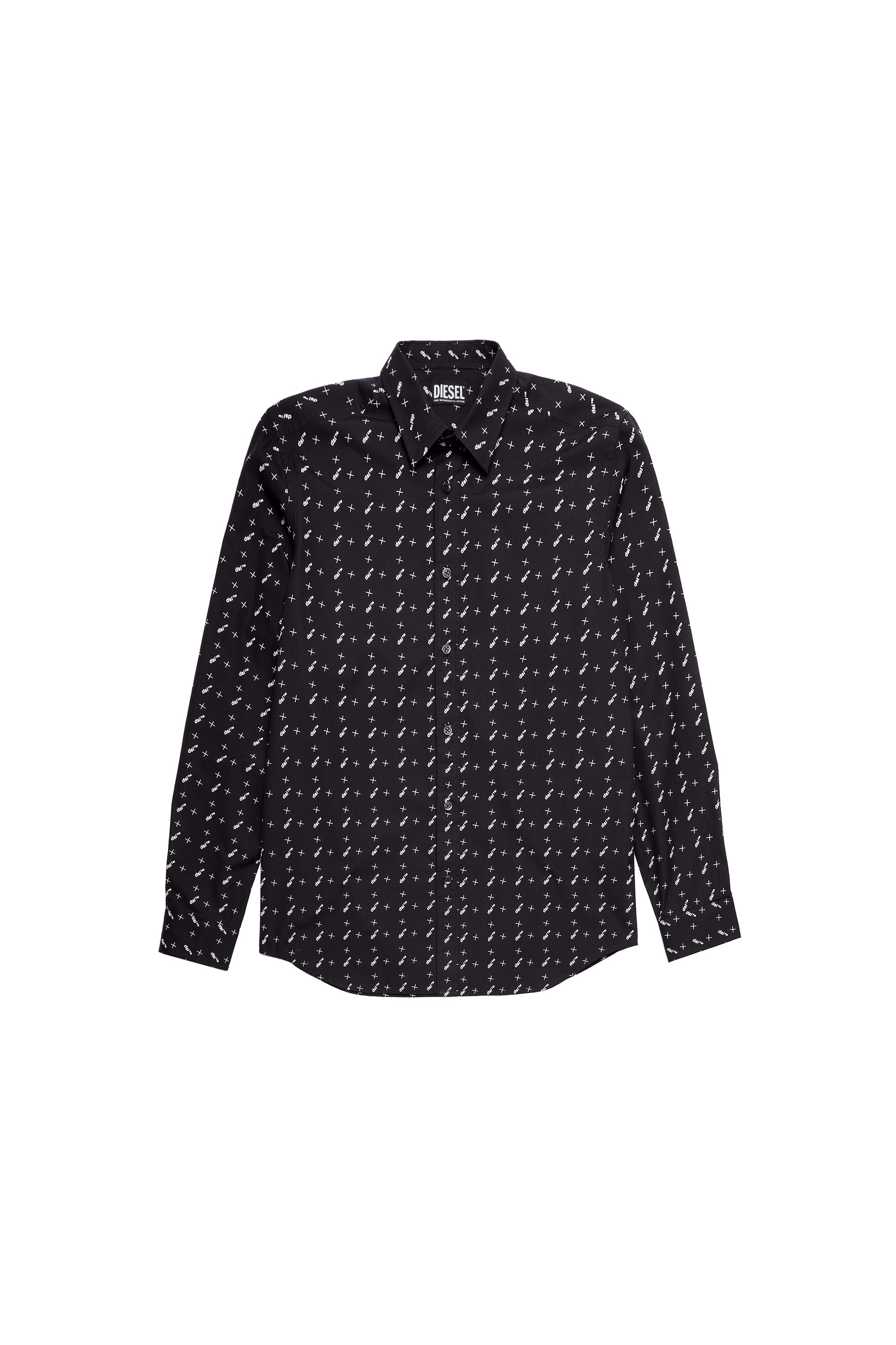 S-RILEY-TM-LS, Black - Shirts