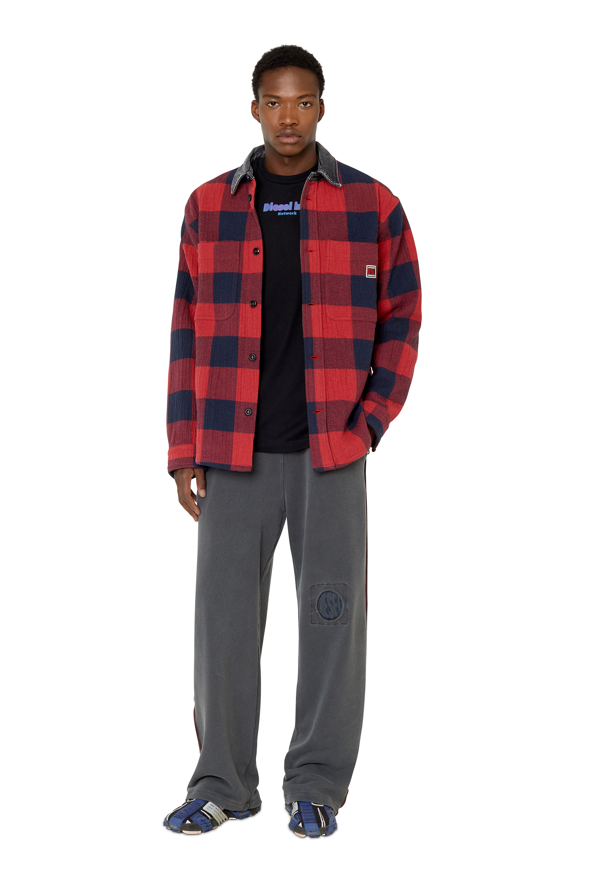 Diesel - S-NAUMAN, Black/Red - Image 2