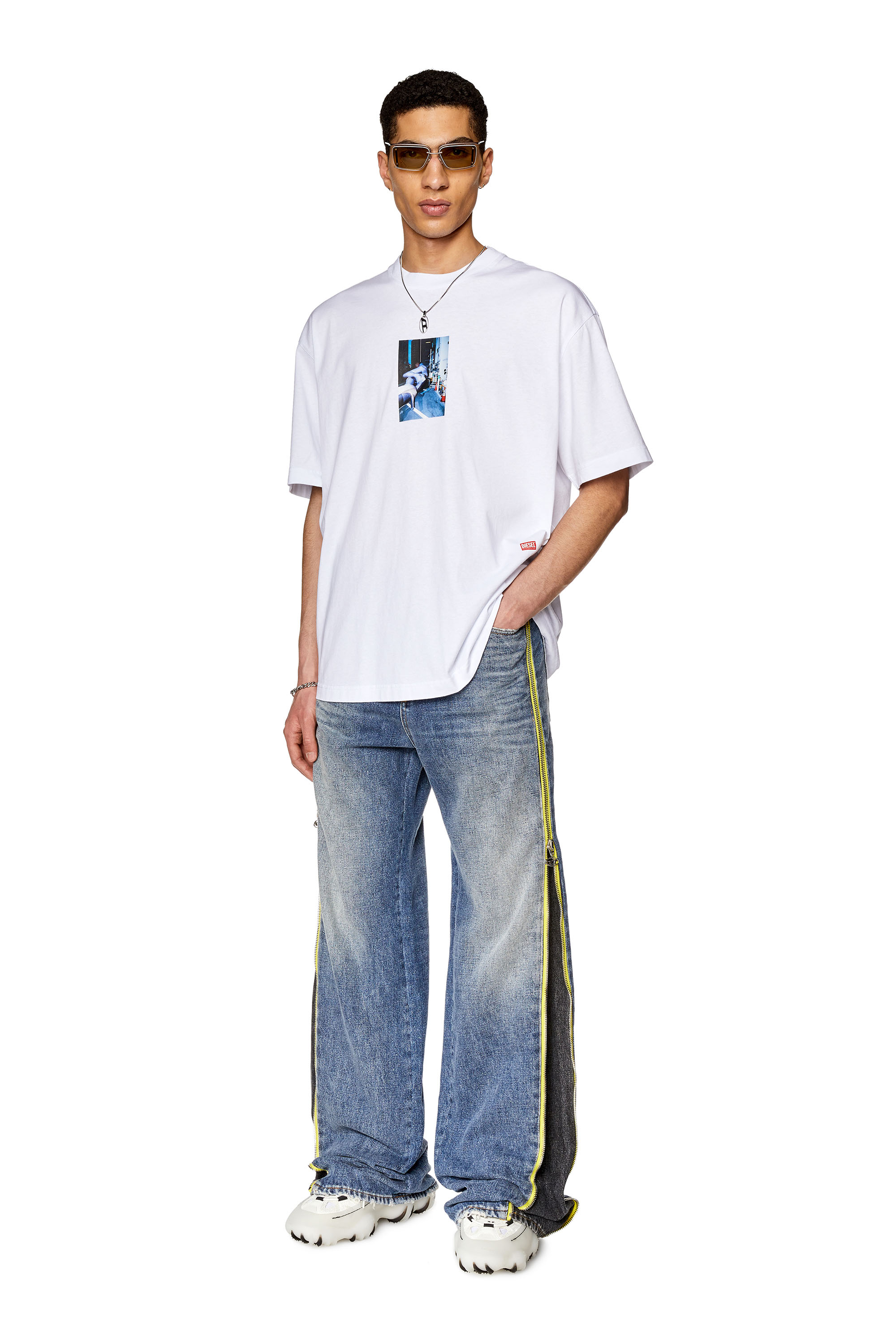 Diesel - T-WASH-L3, White - Image 2