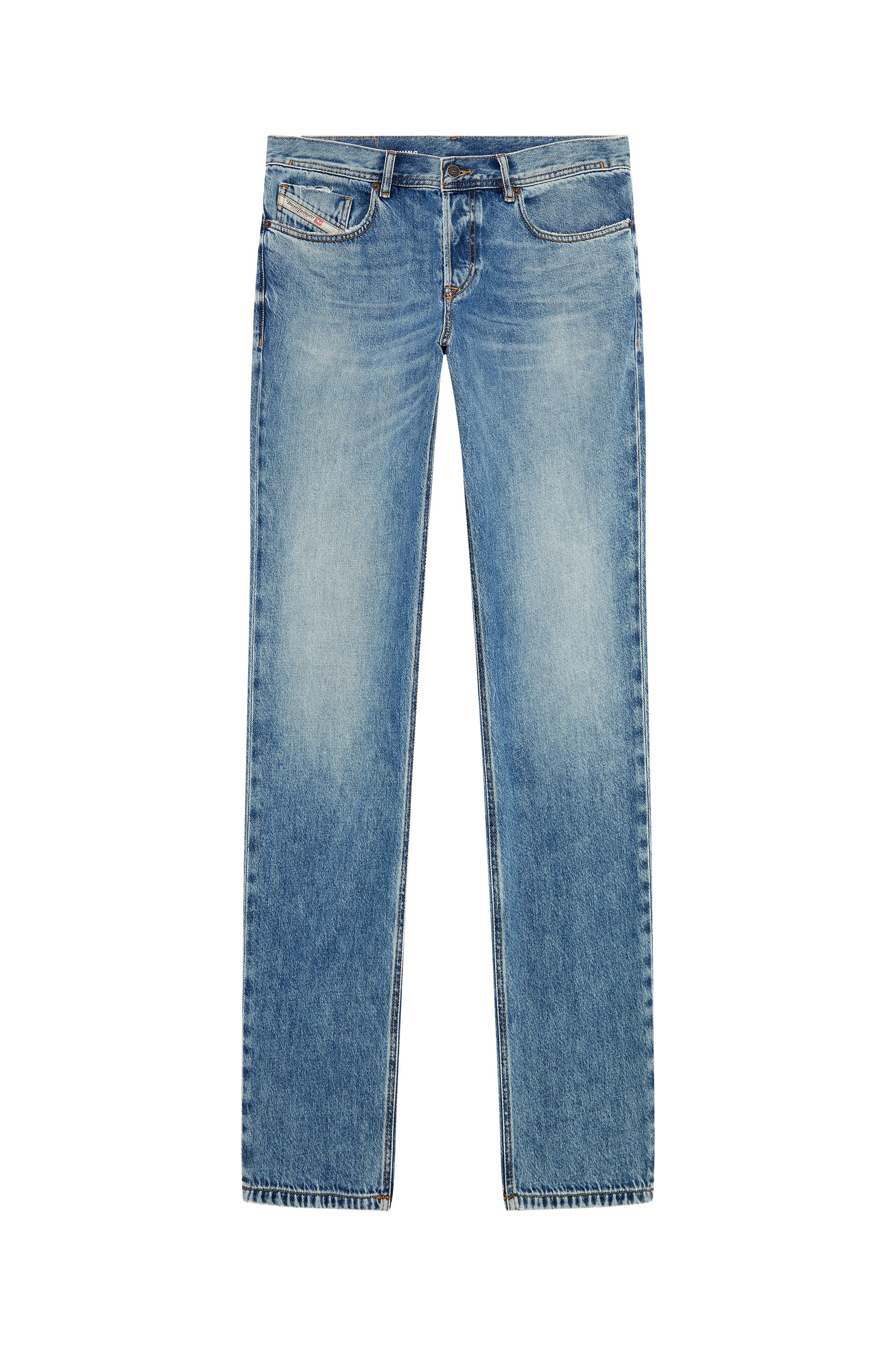 Diesel - Tapered Jeans 2023 D-Finitive 09H95, Medium blue - Image 5