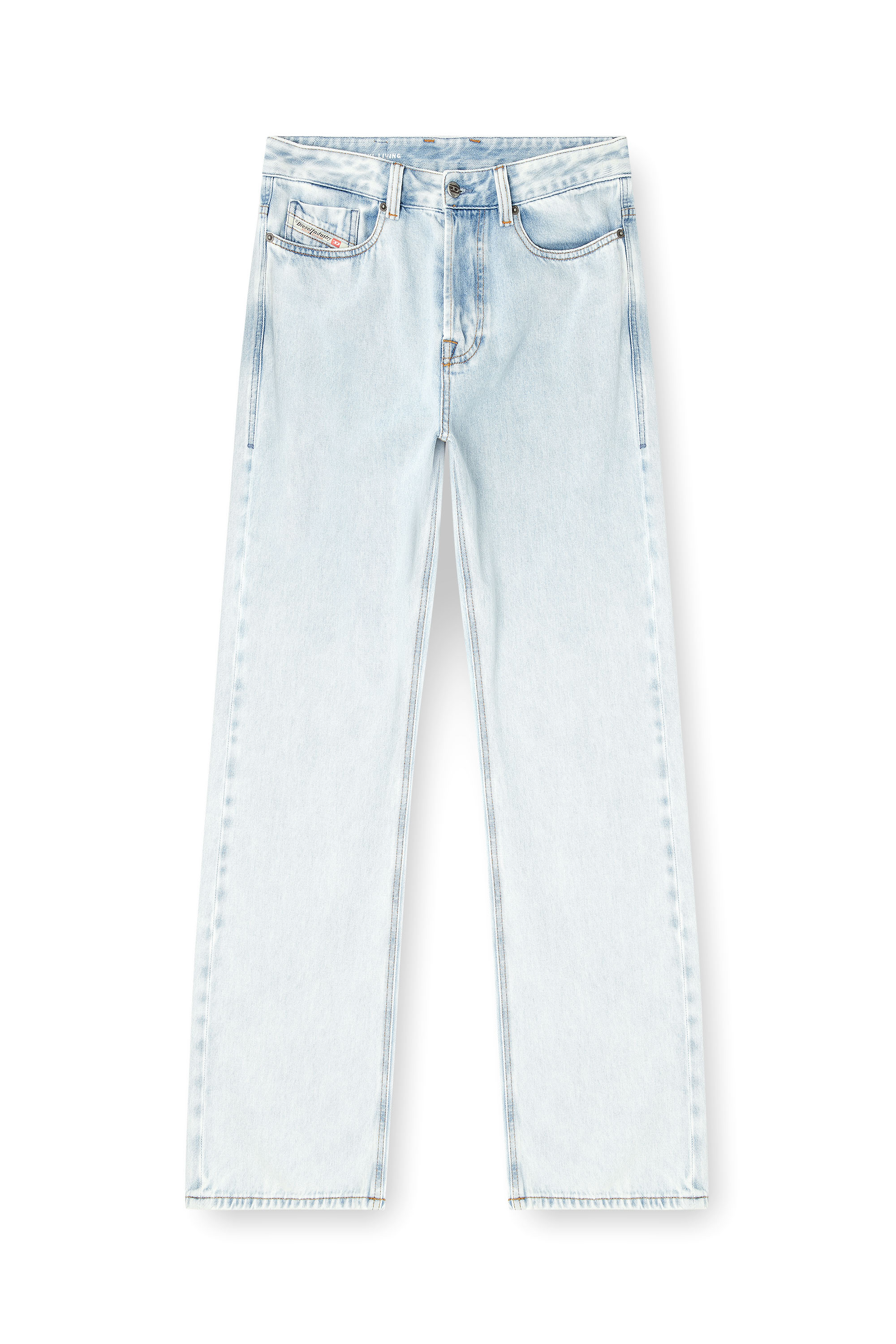 Diesel - Man's Relaxed Jeans 1980 D-Eeper 09M74, Light Blue - 2