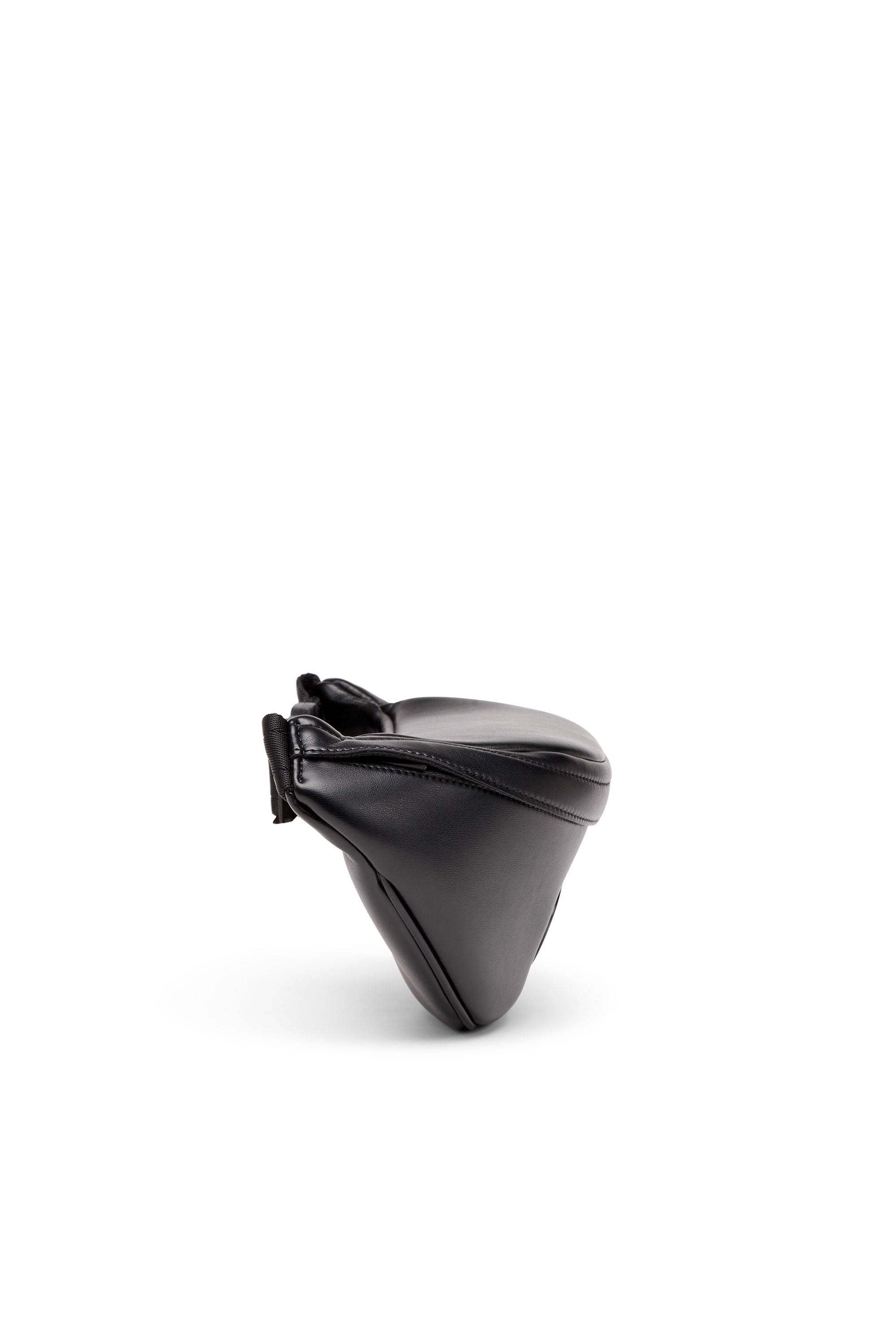 Diesel - HOLI-D BELT BAG M, Man's Holi-D-Belt bag in PU and neoprene in Black - 5