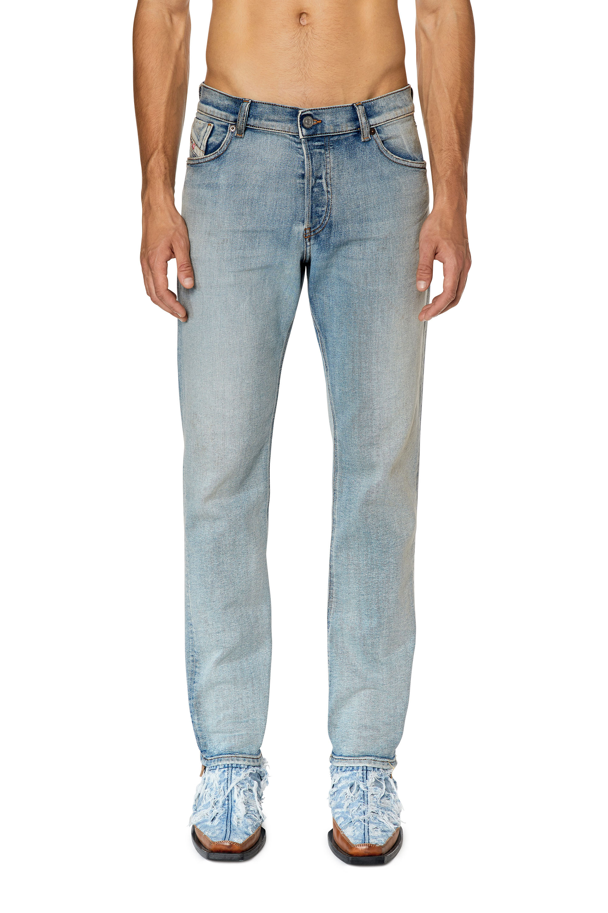 Diesel - Straight Jeans 1995 D-Sark 09E84, Light Blue - Image 2