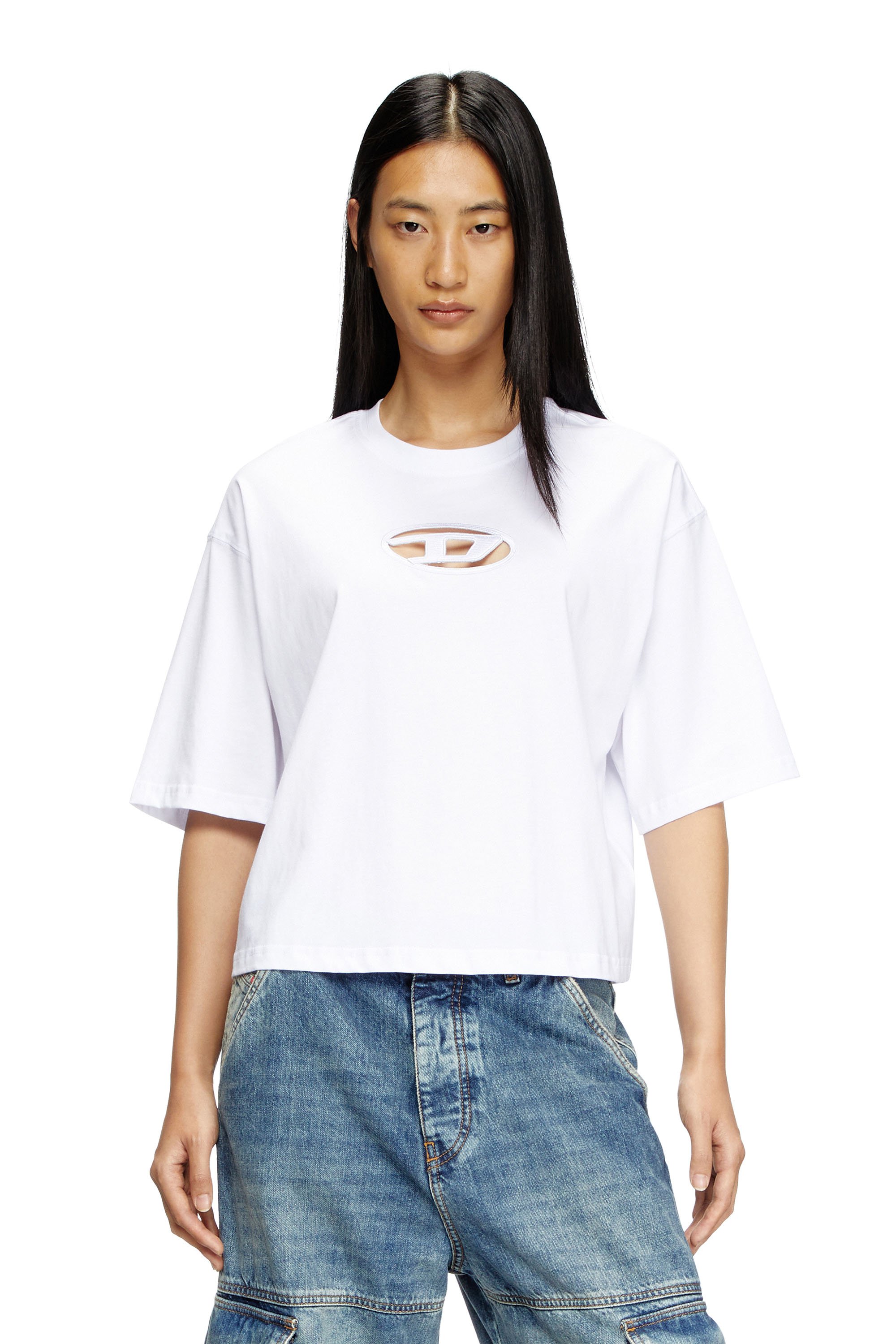 Diesel - T-ROWY-OD, White - Image 1