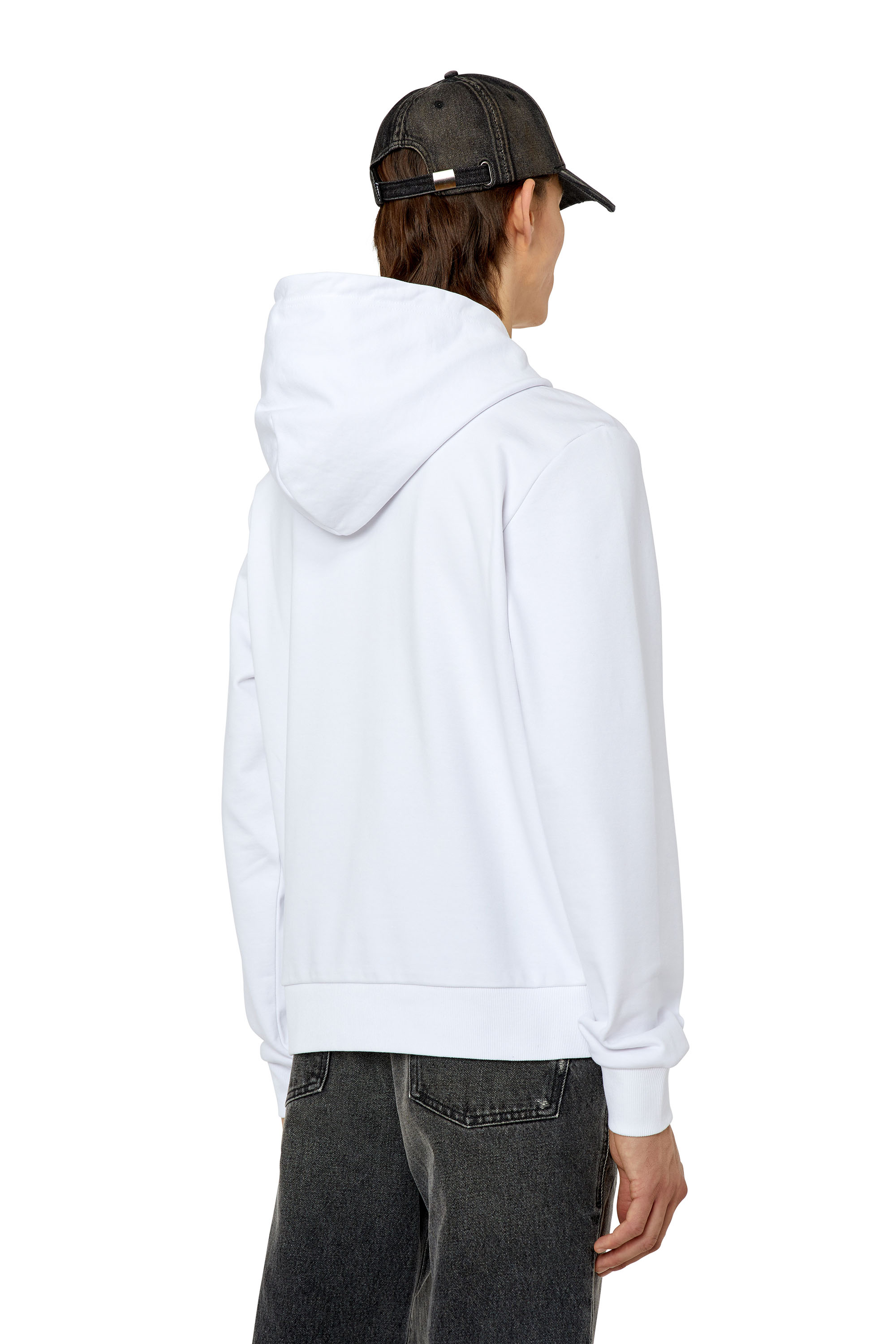 Diesel - S-GINN-HOOD-K31, White - Image 4