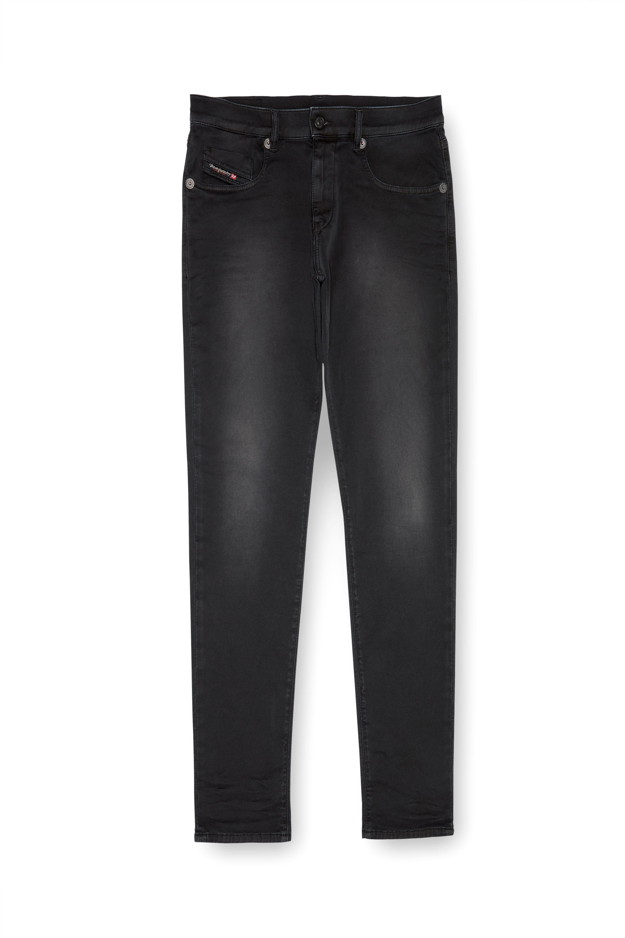 Slim 2060 D-Strukt Joggjeans® 0670M, Black/Dark grey Diesel - Man's Slim 2060 D-Strukt Joggjeans® 0670M, Black/Dark grey - 2