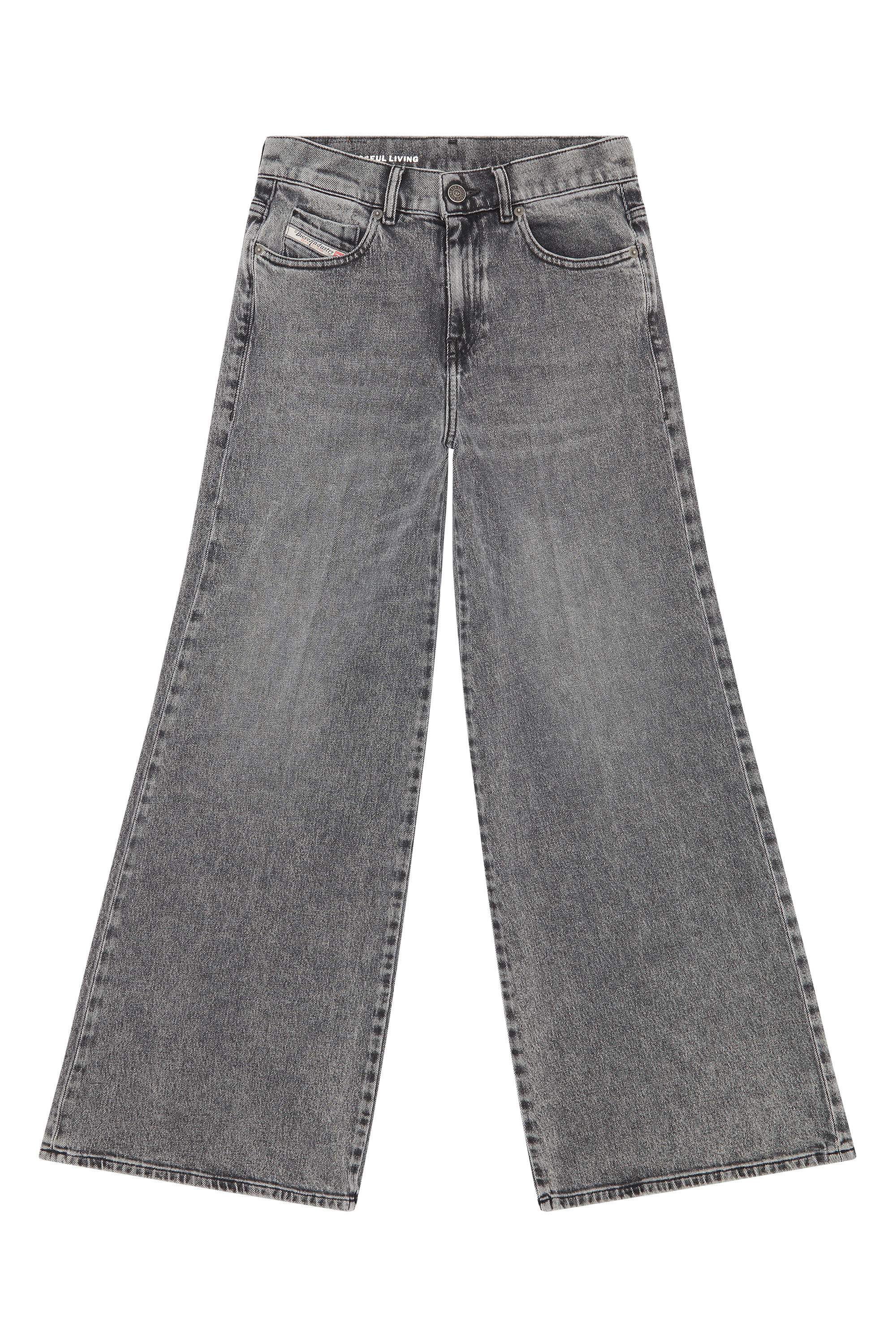 Diesel - Bootcut and Flare Jeans 1978 D-Akemi 09G57, Grey - Image 3