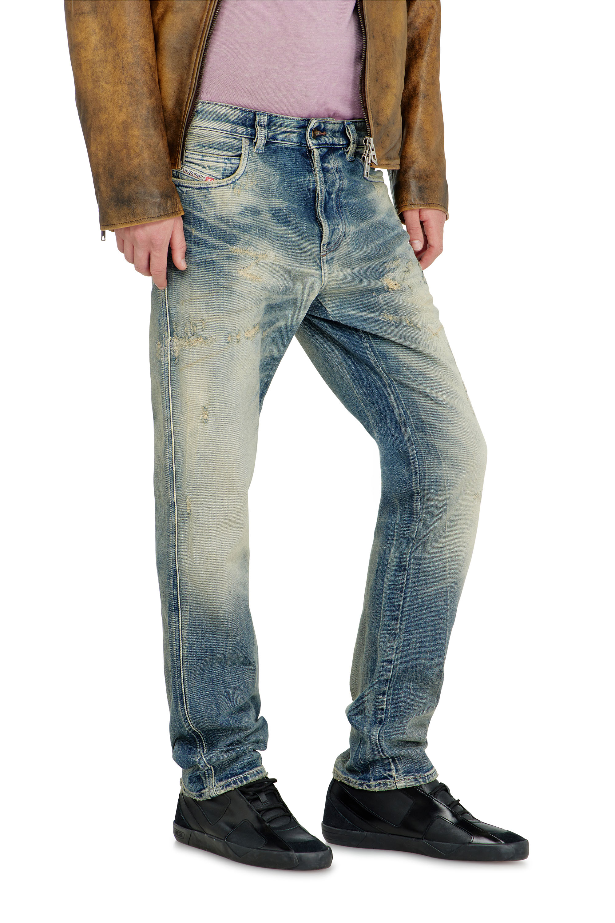 Diesel - Man's Slim Jeans 1993 D-Vyl 09P34, Medium blue - 7